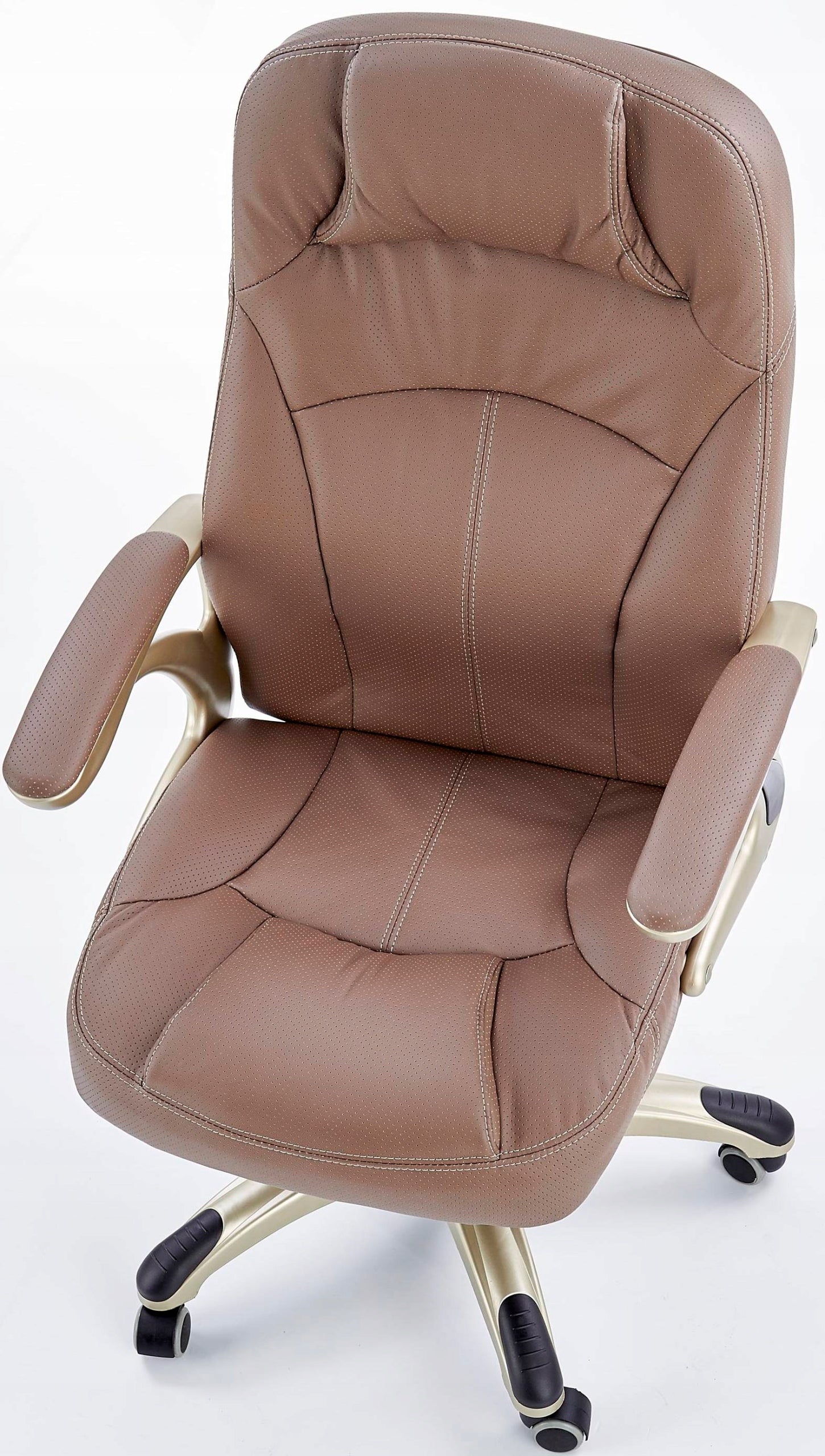 MARCOS Swivel Armchair Brown Cabinet Adjustable Office Chair Manufacturer code KM-MAR-12
