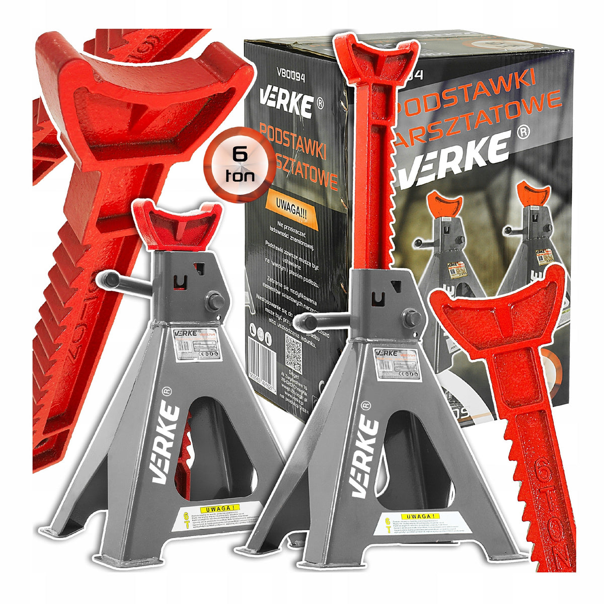MARE 6T TON COASTERS SUPPORT CAR SUPPORTS WORKSHOP STANDS
