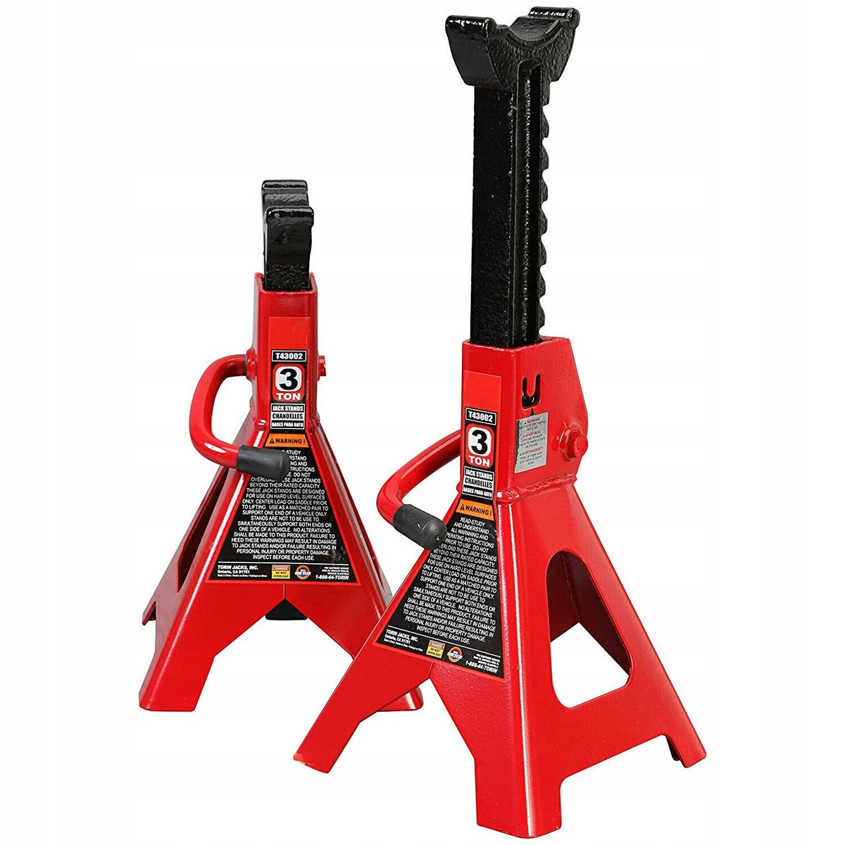MARE CAR STANDS ADJUSTABLE 3T STRONG SET OF 2 PIECES