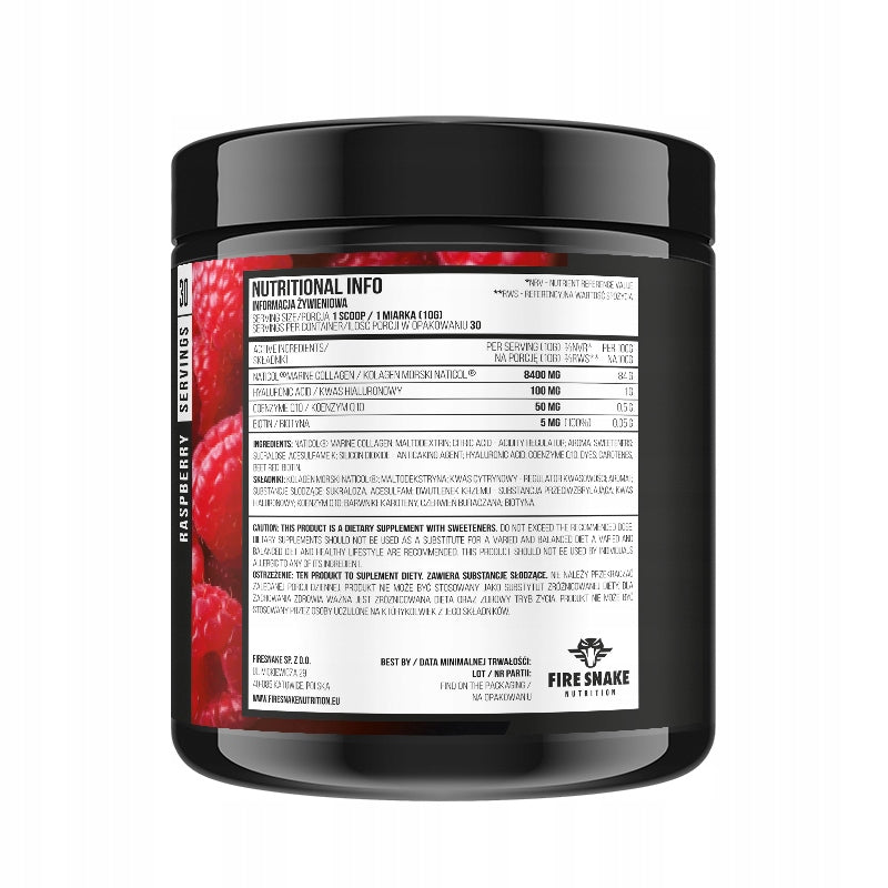 MARINE COLLAGEN NATICOL 300G HYALURONIC ACID BIOTIN Q10 MARINE COLLAGEN M. Brand Fire Snake Nutrition