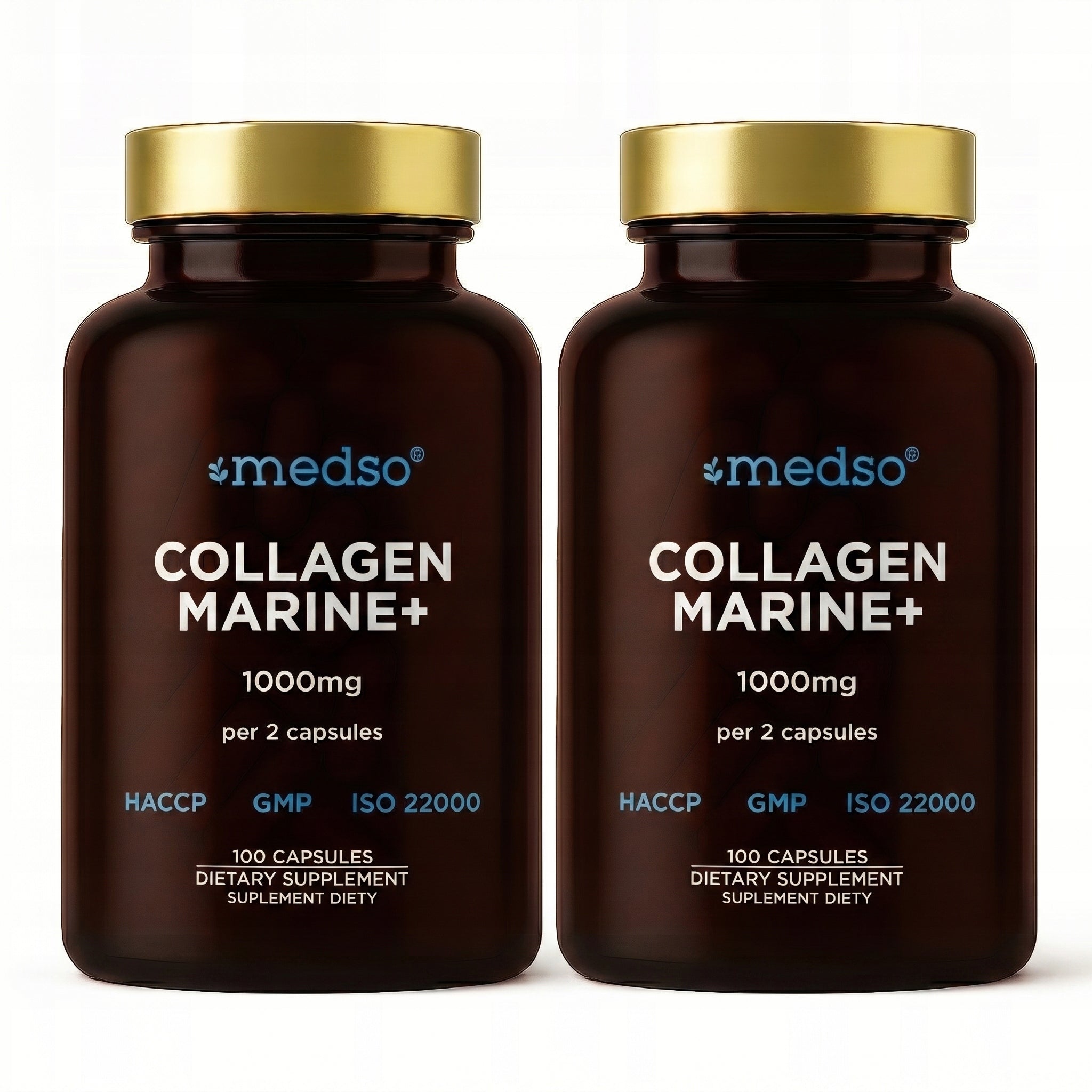 MARINE FISH COLLAGEN FROM SEA FISH JOINTS BONE CARTILAGE SKIN 2x 100CAPS.