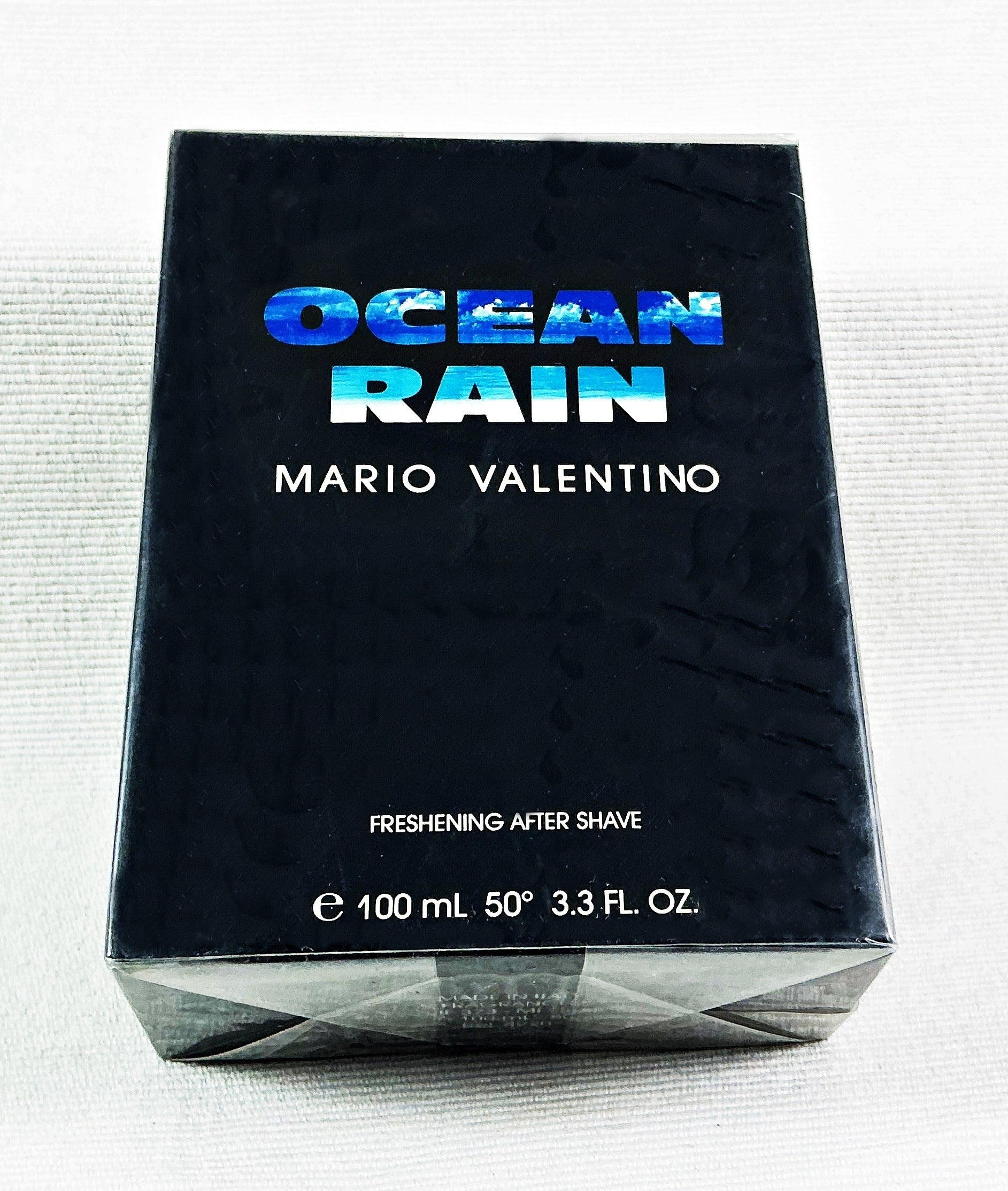MARIO VALENTINO OCEAN RAIN 100 ML Refreshing After Shave - Unique Scent Packaging status original