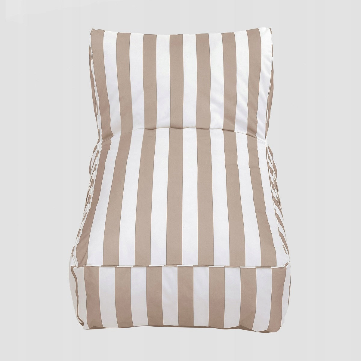MARIS couch in white and beige stripes 72x102x65 cm HOMLA Weight 12 kg