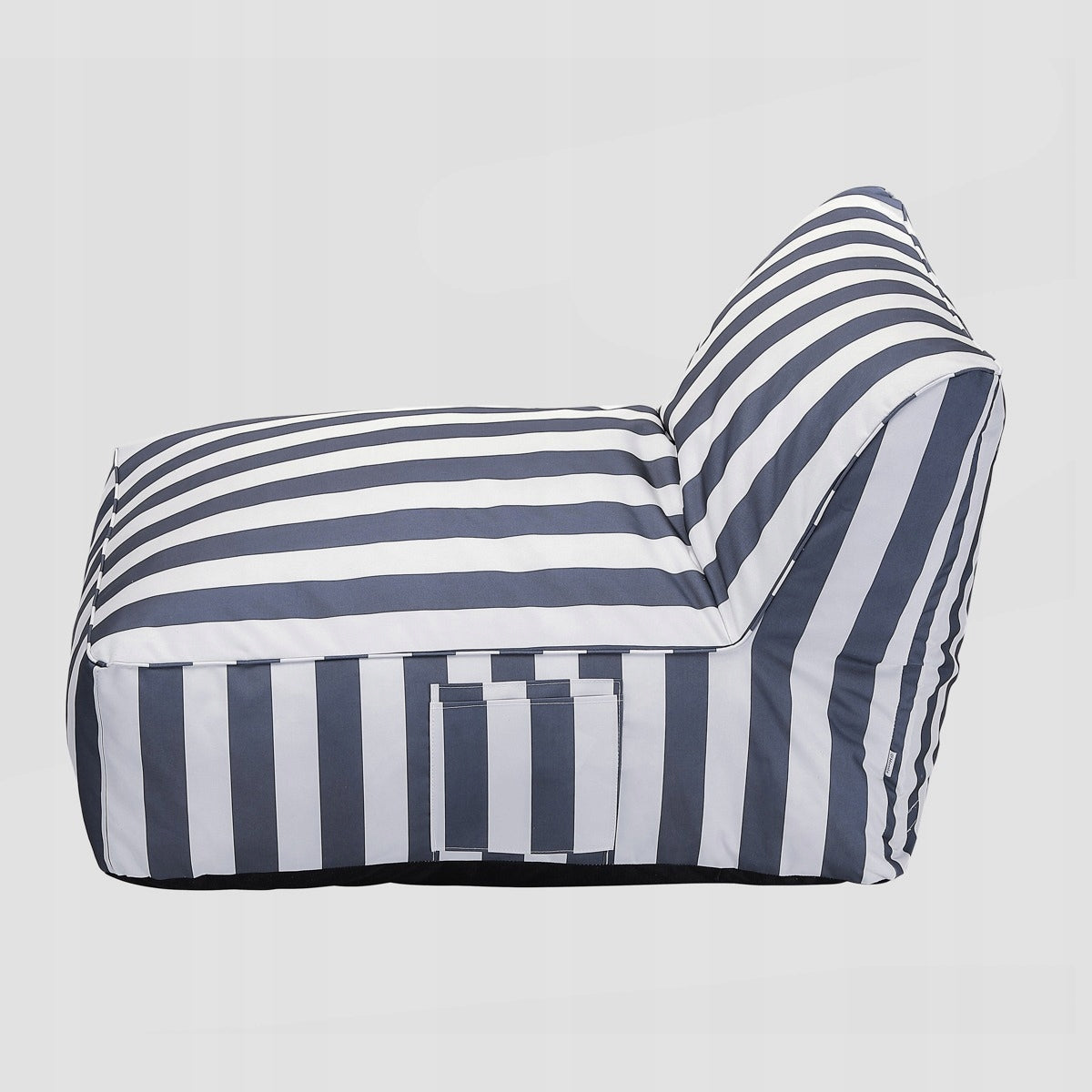 MARIS couch with white and blue stripes 72x102x65 cm HOMLA Packaging status original