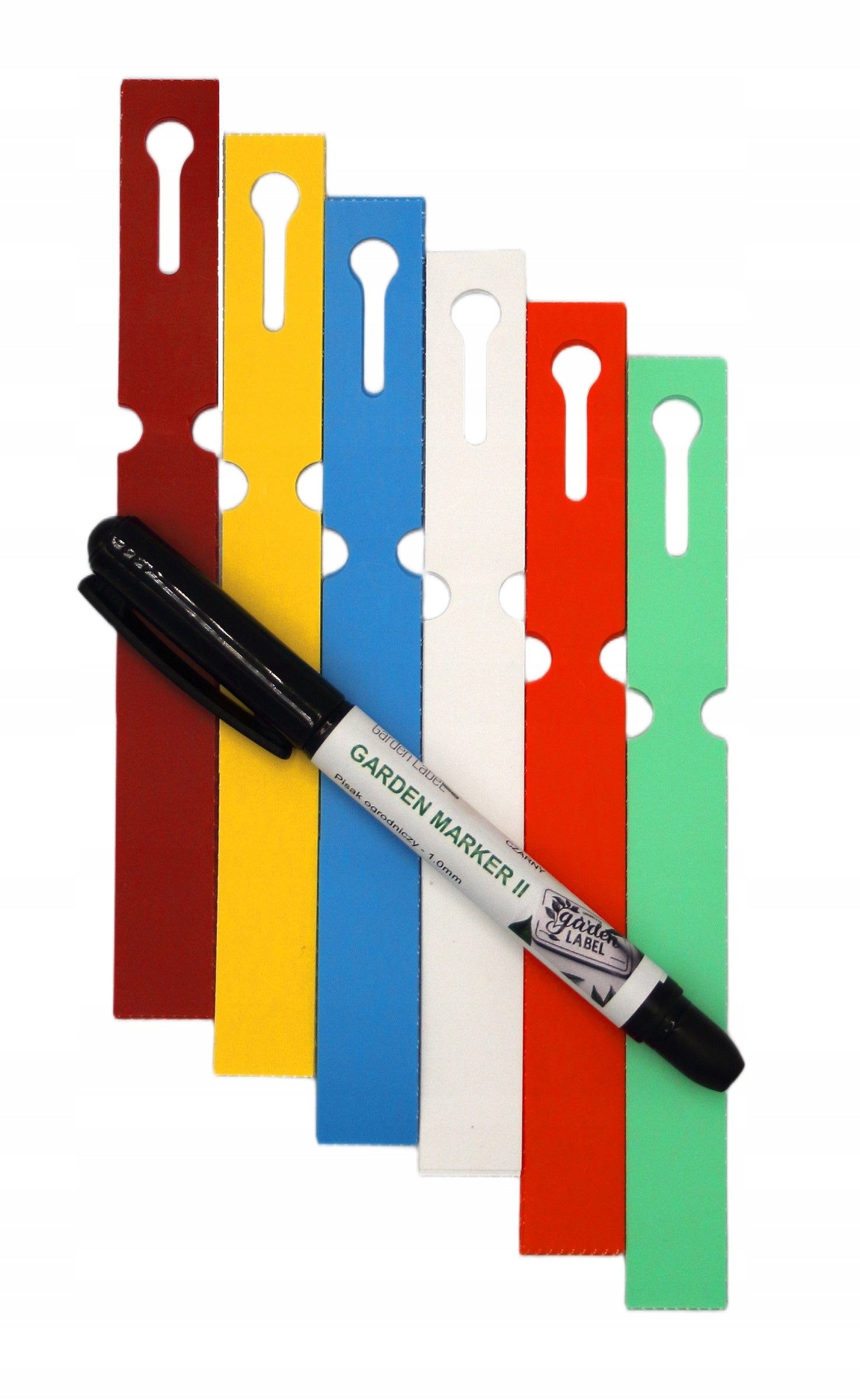 MARKER II+ Labels 6 Colors Loop for Plant Description 160x17mm(17x160) 600