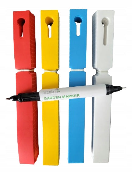 MARKER + Labels 4 Loop Colors for Plant Description 160x17mm 400pcs