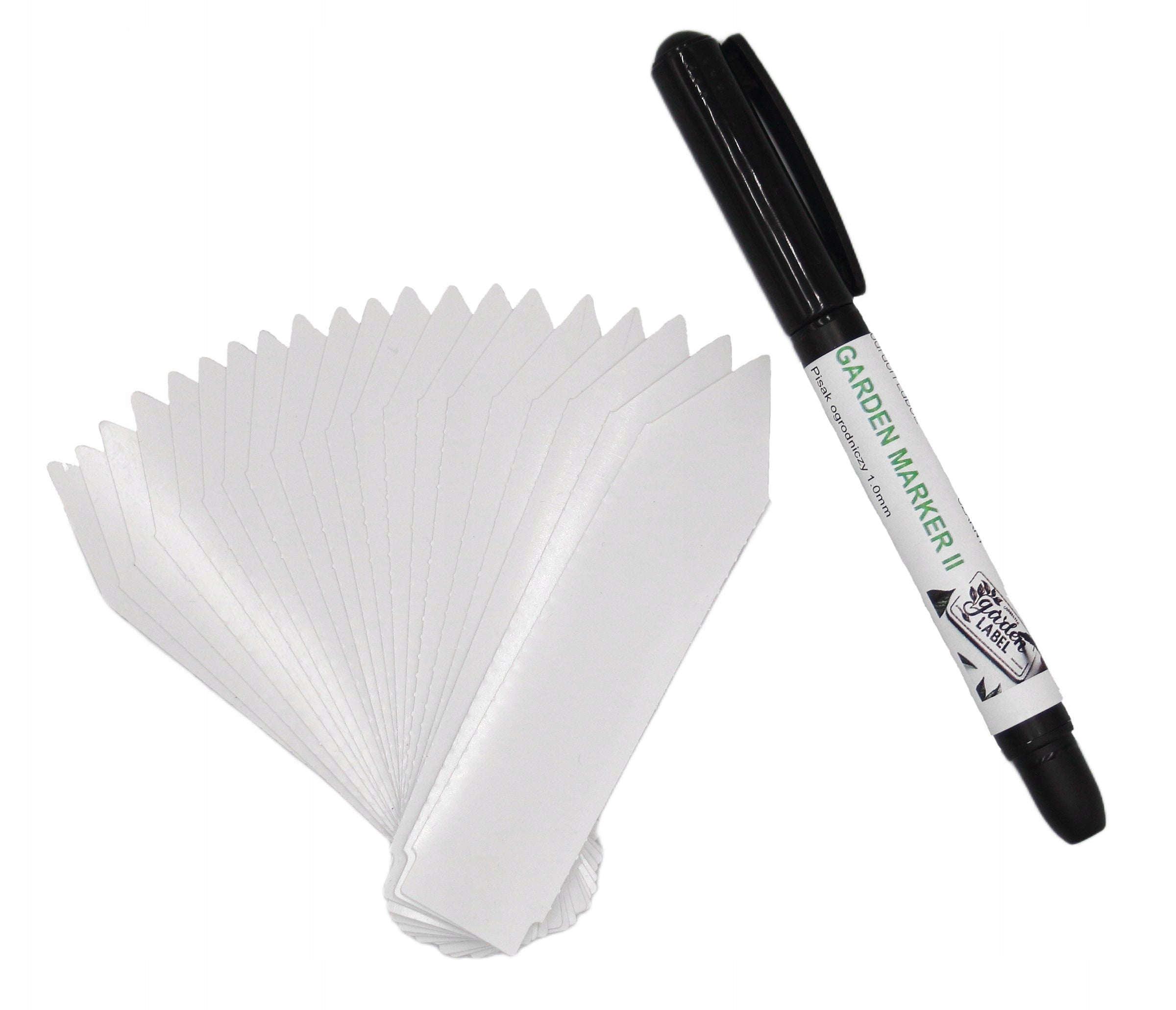 MARKER ll+ Plug-in labels/arrows 105mm x 23,5mm White 100pcs