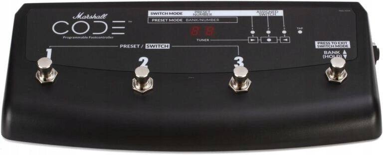 Kojinis valdymo pedalas Marshall Code serijos stiprintuvams PEDL-91009