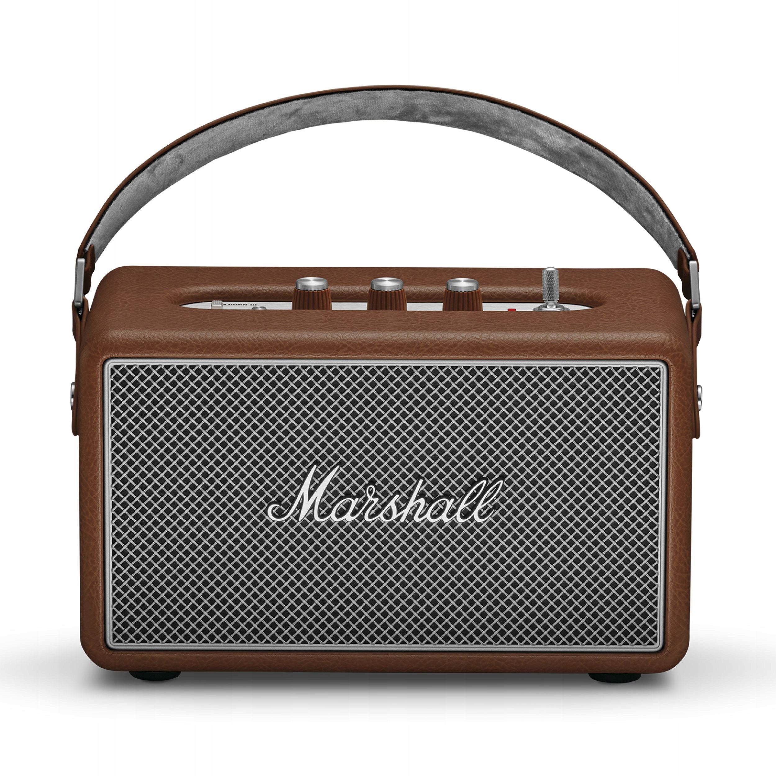 MARSHALL PORTABLE BLUETOOTH SPEAKER BT KILBURN III BROWN IP54 VINTAGE Packaging status original