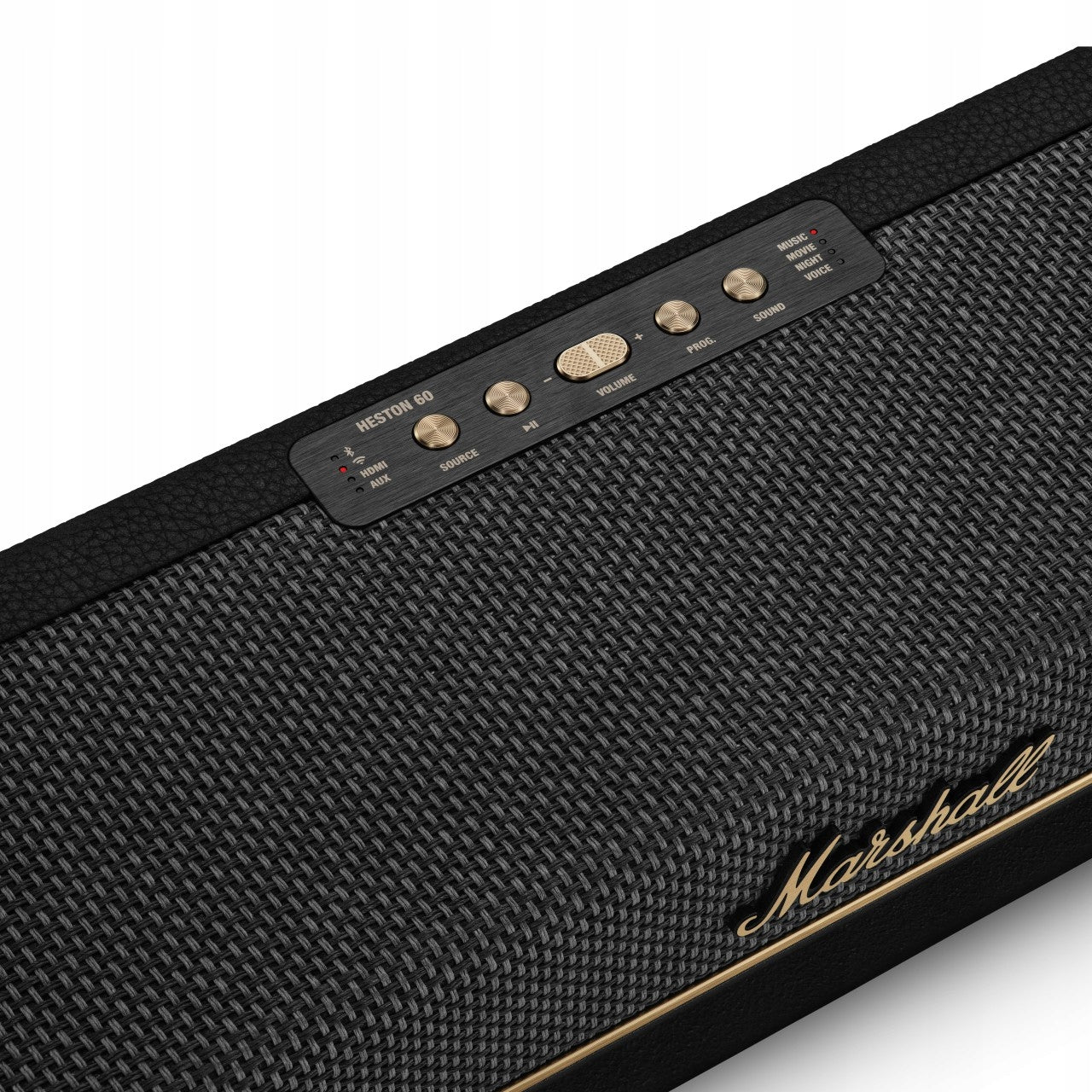 MARSHALL SOUNDBAR HESTON 60 BLACK DOLBY ATMOS BLUETOOTH eARC APP Packaging status original