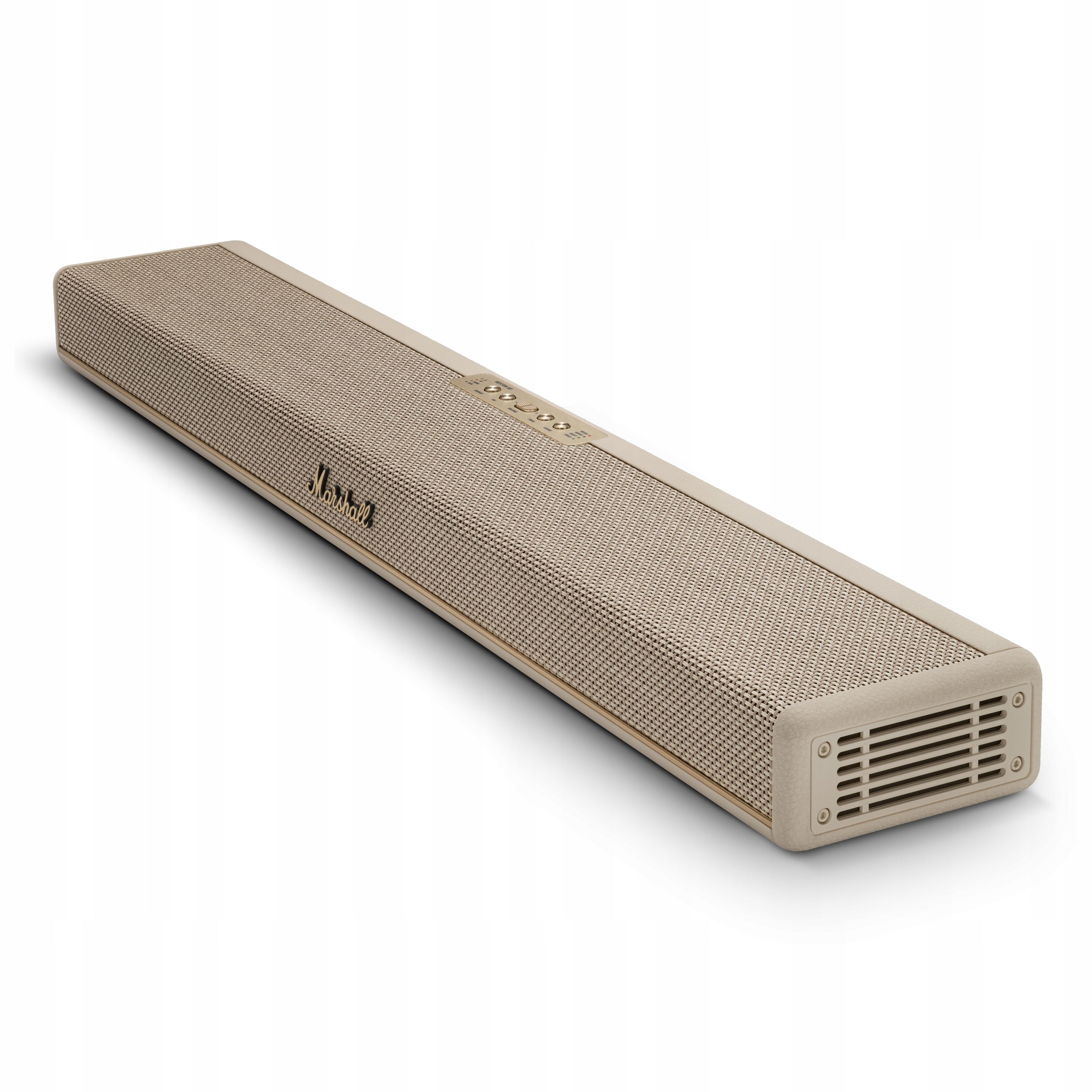 MARSHALL SOUNDBAR HESTON 60 CREAM DOLBY ATMOS BLUETOOTH eARC APP Packaging status original