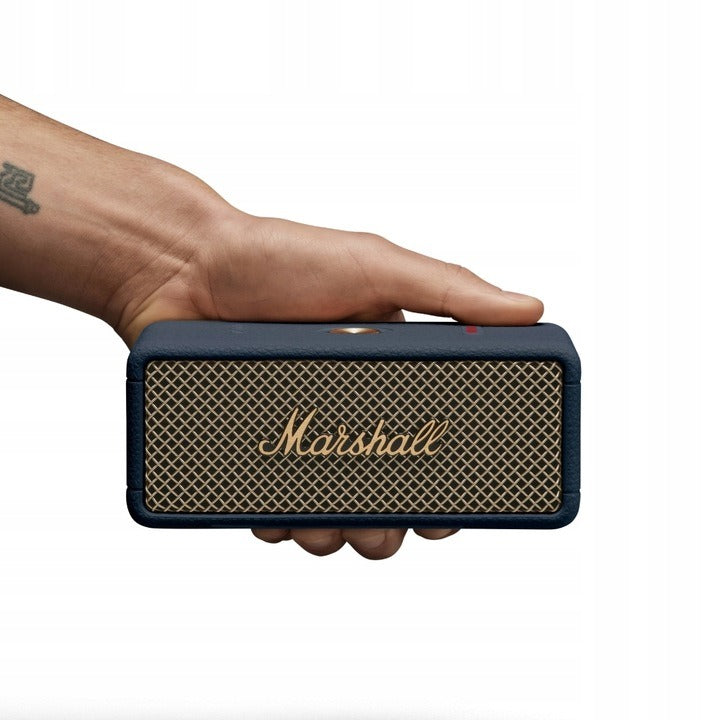 MARSHALL WIRELESS SPEAKER PORTABLE BLUETOOTH EMBERTON III BLUE Brand Marshall