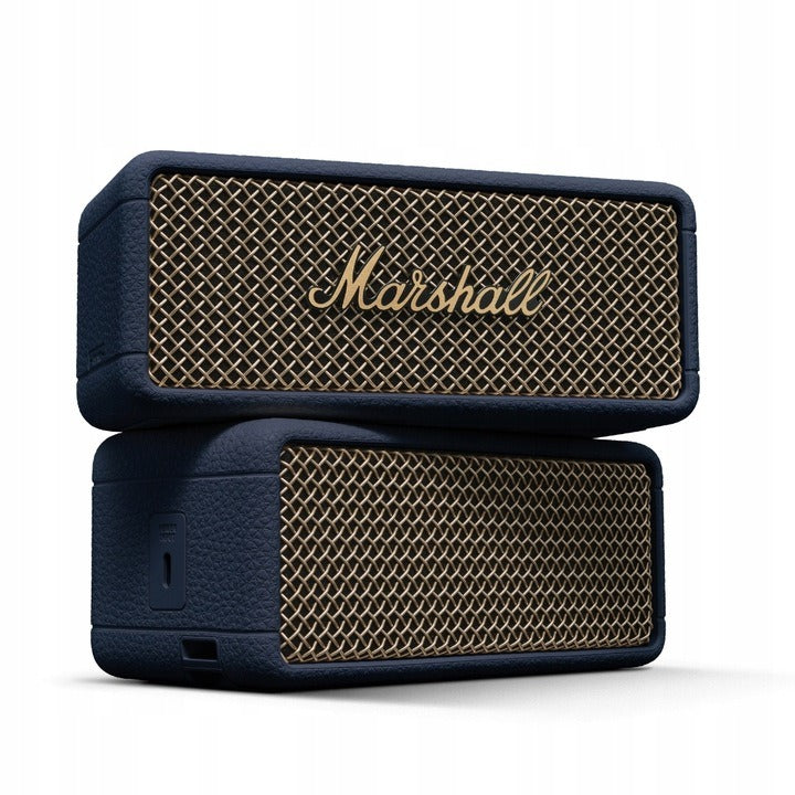 MARSHALL WIRELESS SPEAKER PORTABLE BLUETOOTH EMBERTON III BLUE Packaging status original