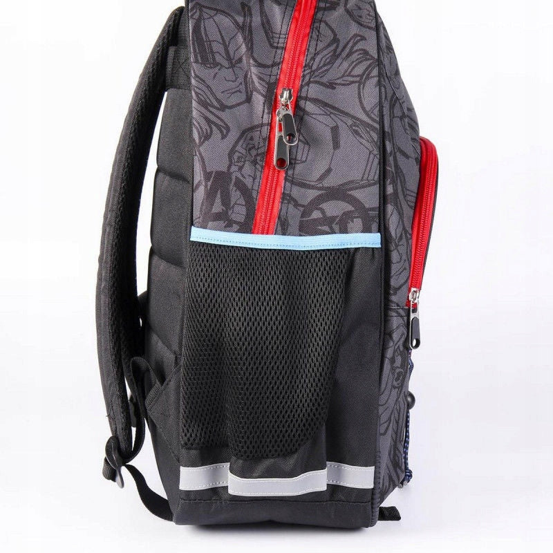 MARVEL AVENGERS SPIDERMAN SCHOOL BACKPACK FOR SCHOOL A4 WATER BOTTLE POCKET Manufacturer code 8445484080315