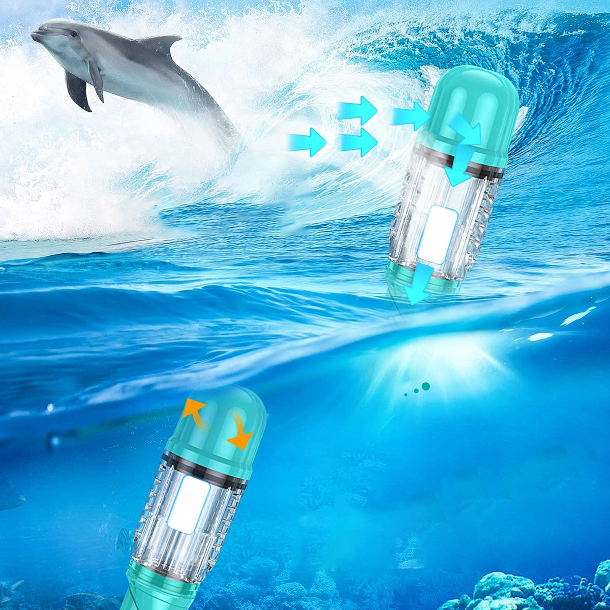 MASK AND SNORKEL DIVING GLASSES AND SNORKELING TUBE + ML/XL fins Packaging status original