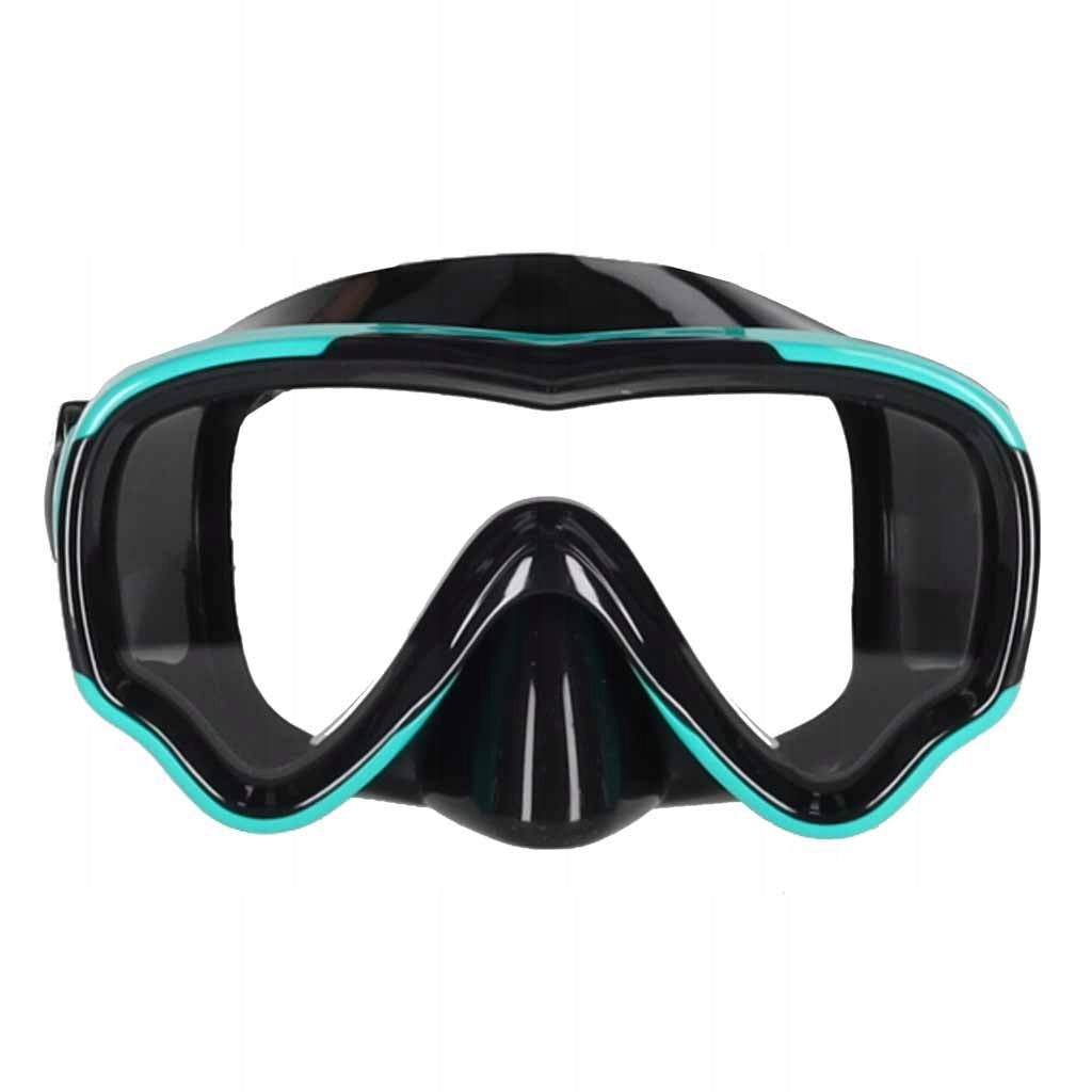 MASK AND SNORKEL SNORKELING SET GLASSES WITH TUBE BLUE Brand Ikonka