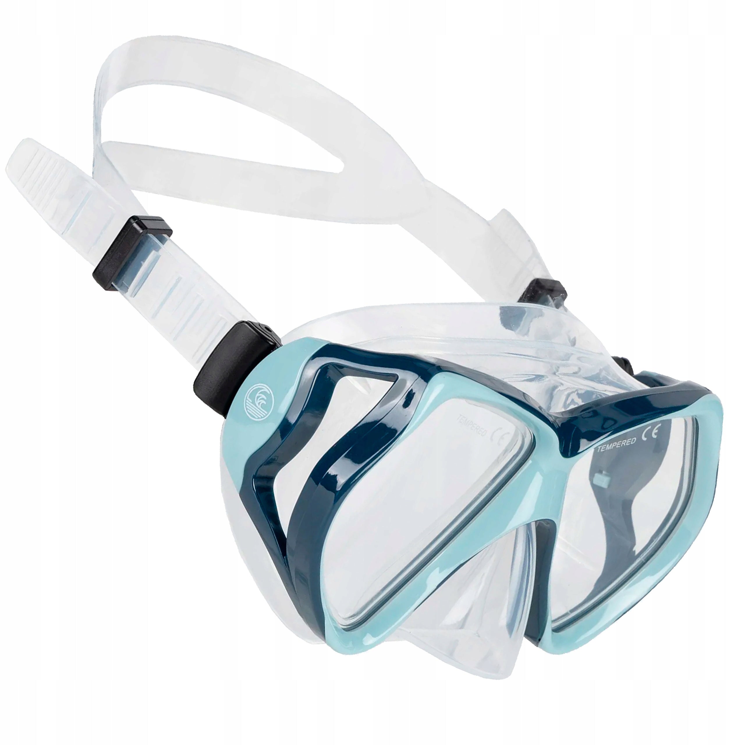MASK AQUASTIC SHOAL FOR SNORKELING DIVING SWIMMING DOUBLE-GLAZED Packaging status original