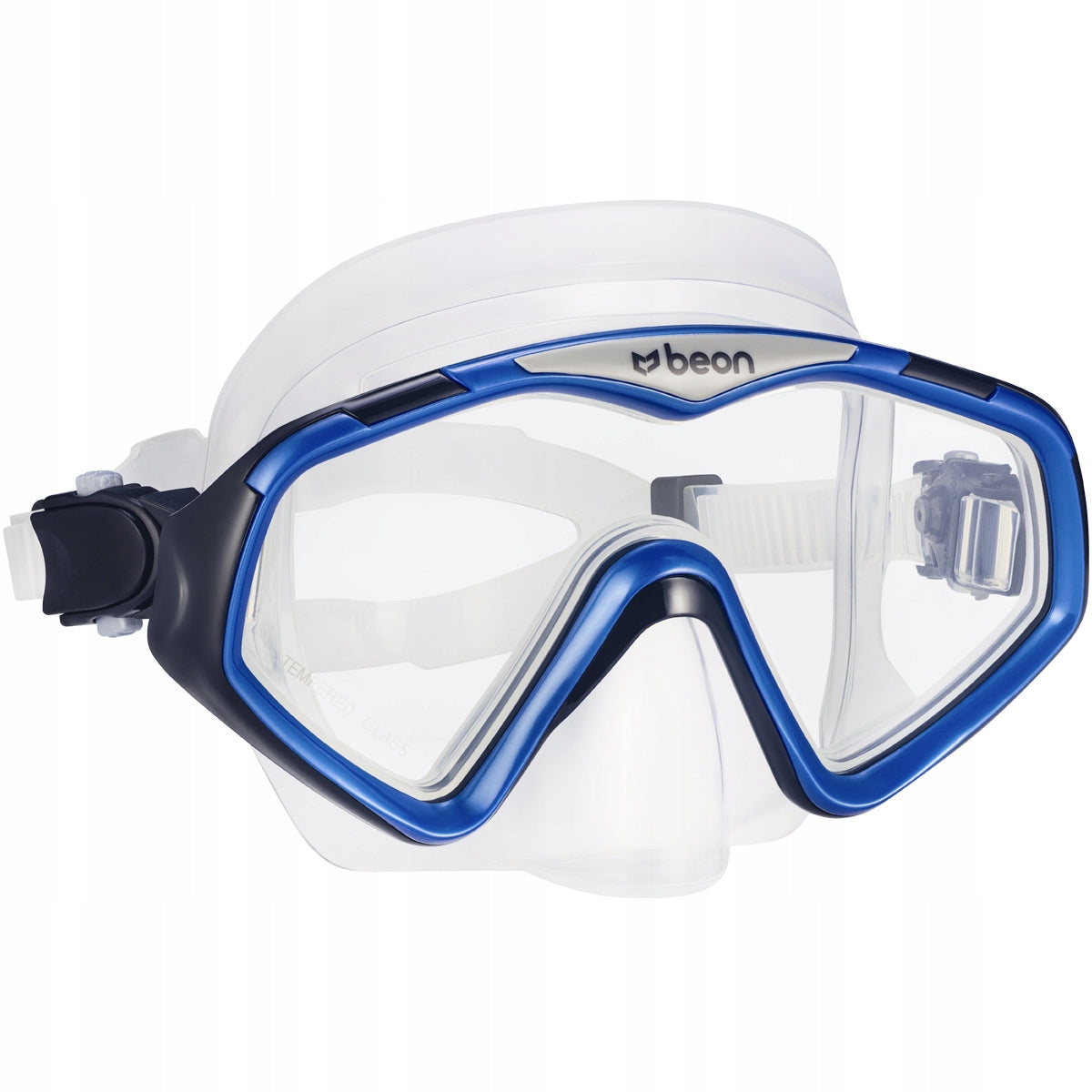 MASK DIVING GOGGLES FOR SNORKELING AND SWIMMING BEON SHARD
