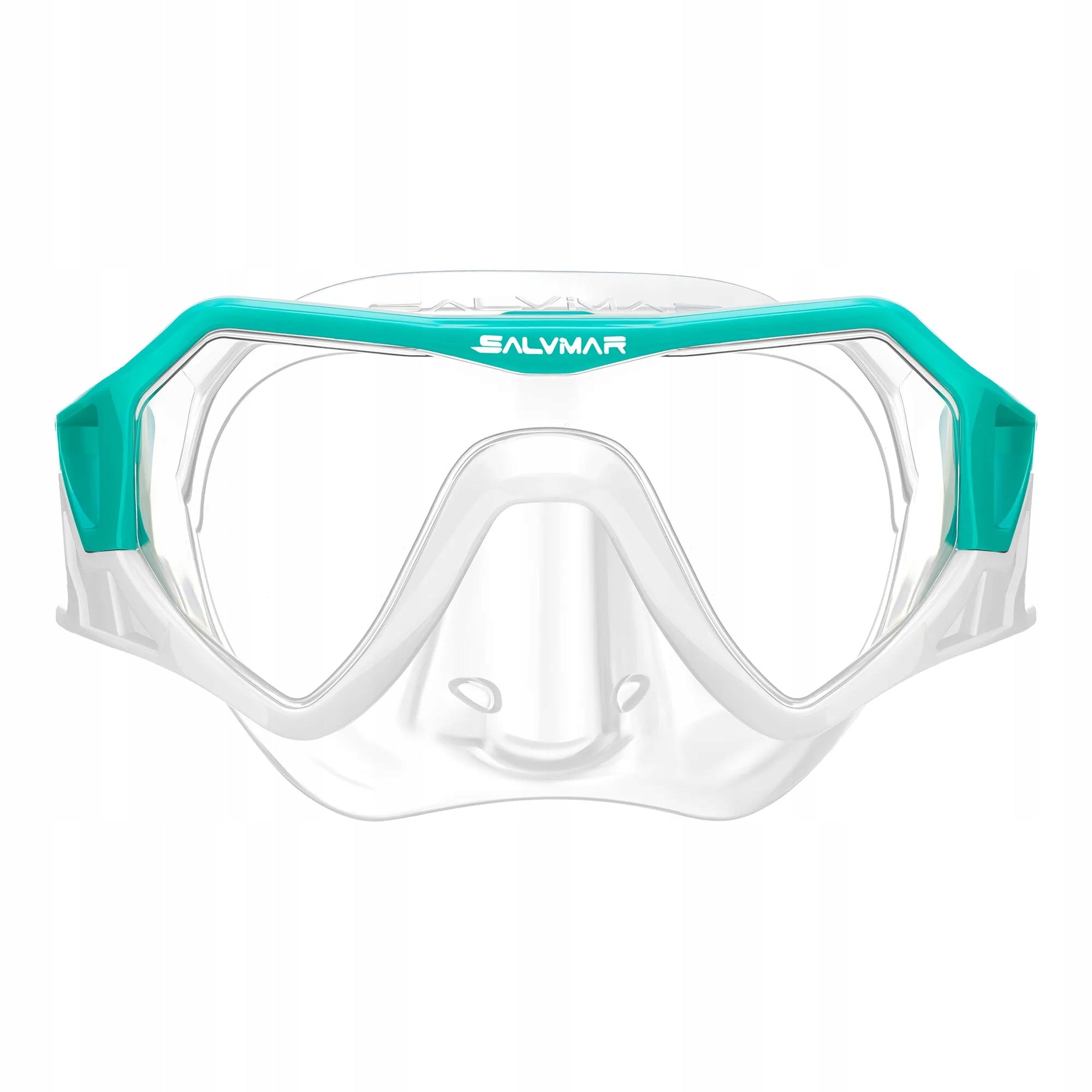 MASK SALVIMAR HORIZON for diving snorkeling for holidays ANTIFOG size. M Color blue