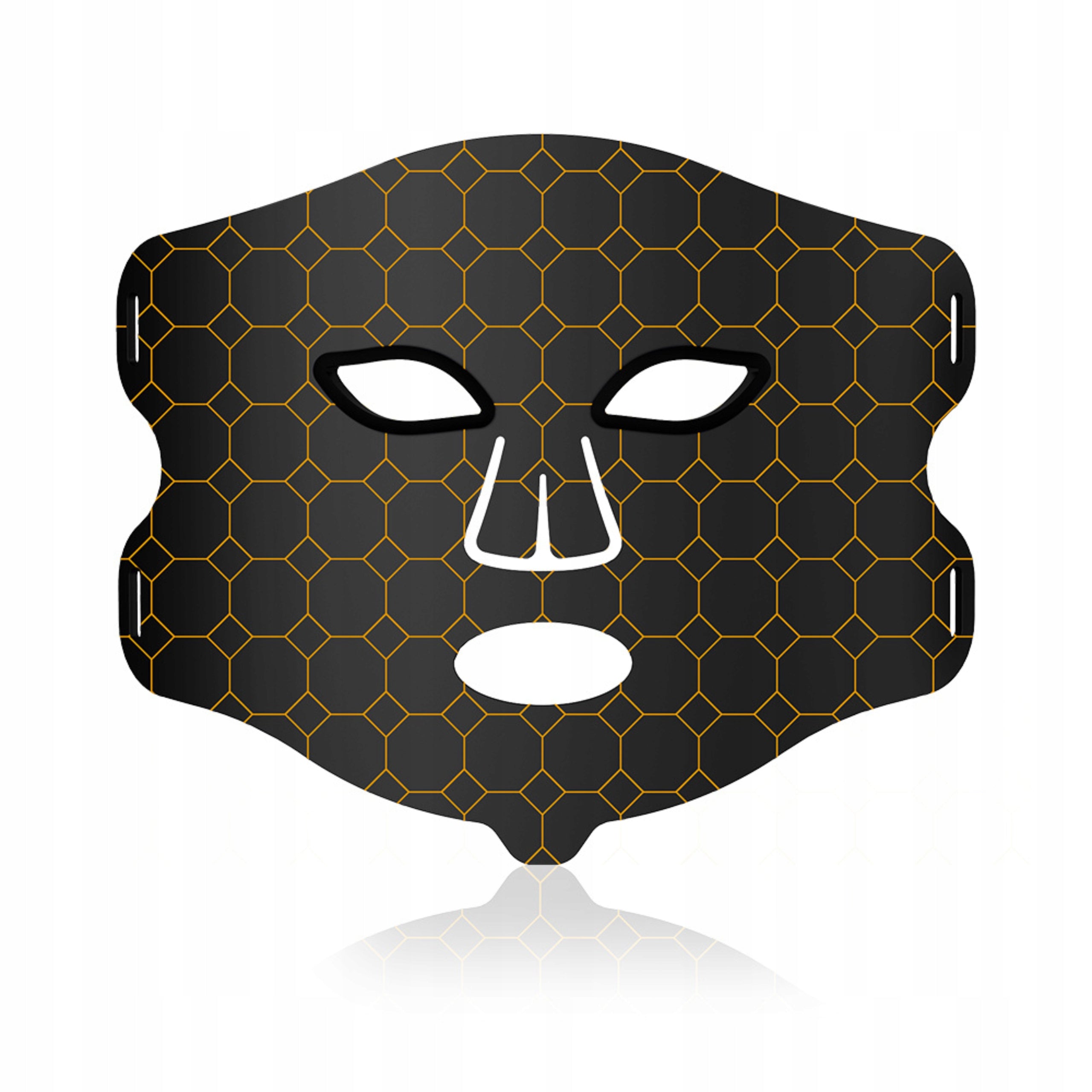 MASK WITH RED LIGHT FOR DISCOLORATION PIMPLES AND ACNE WITH VIBRATIONS Packaging status original