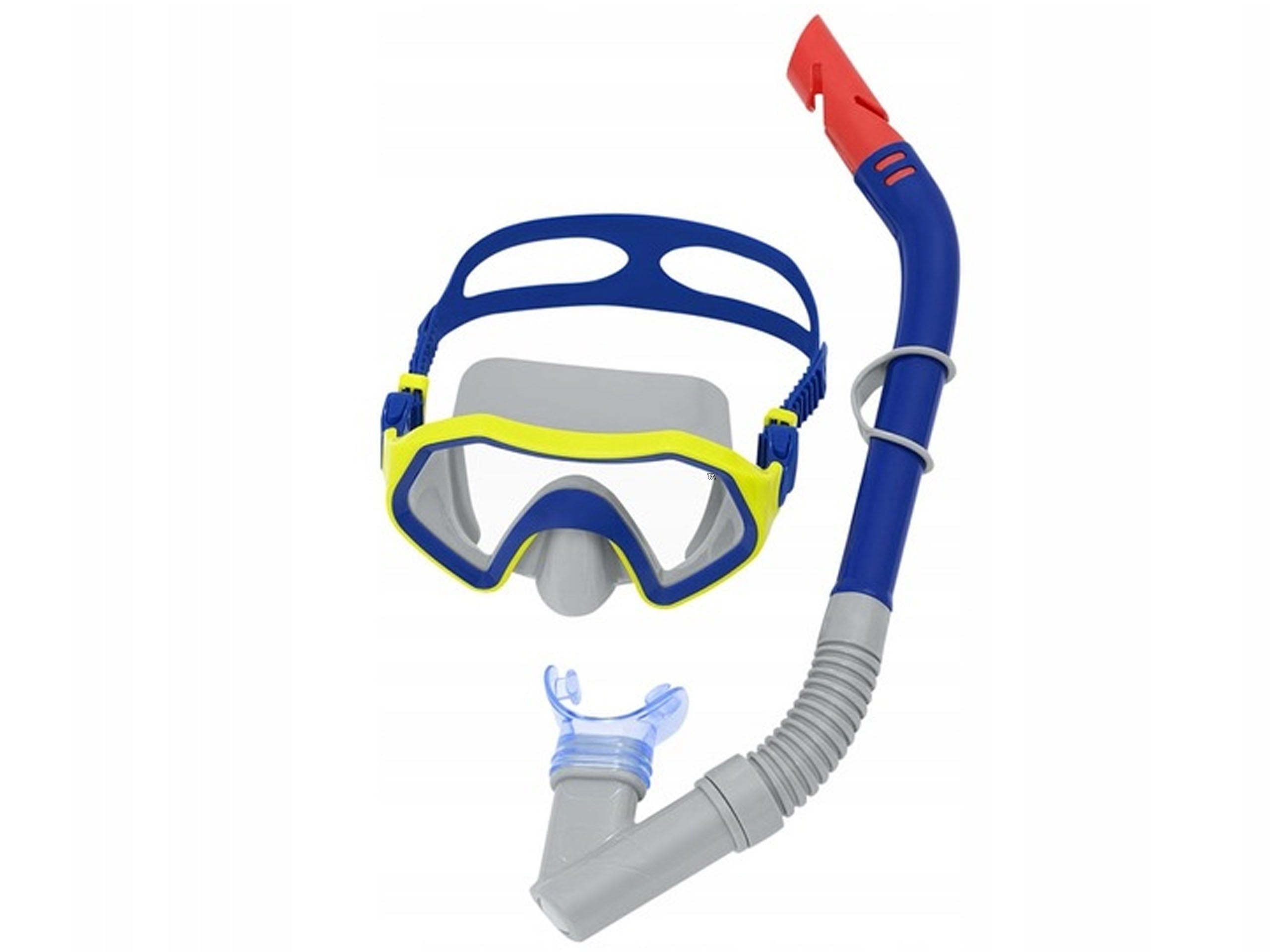 MASK WITH TUBE SWIMMING GOGGLES FOR SWIMMING POOL BLUE BESTWAY