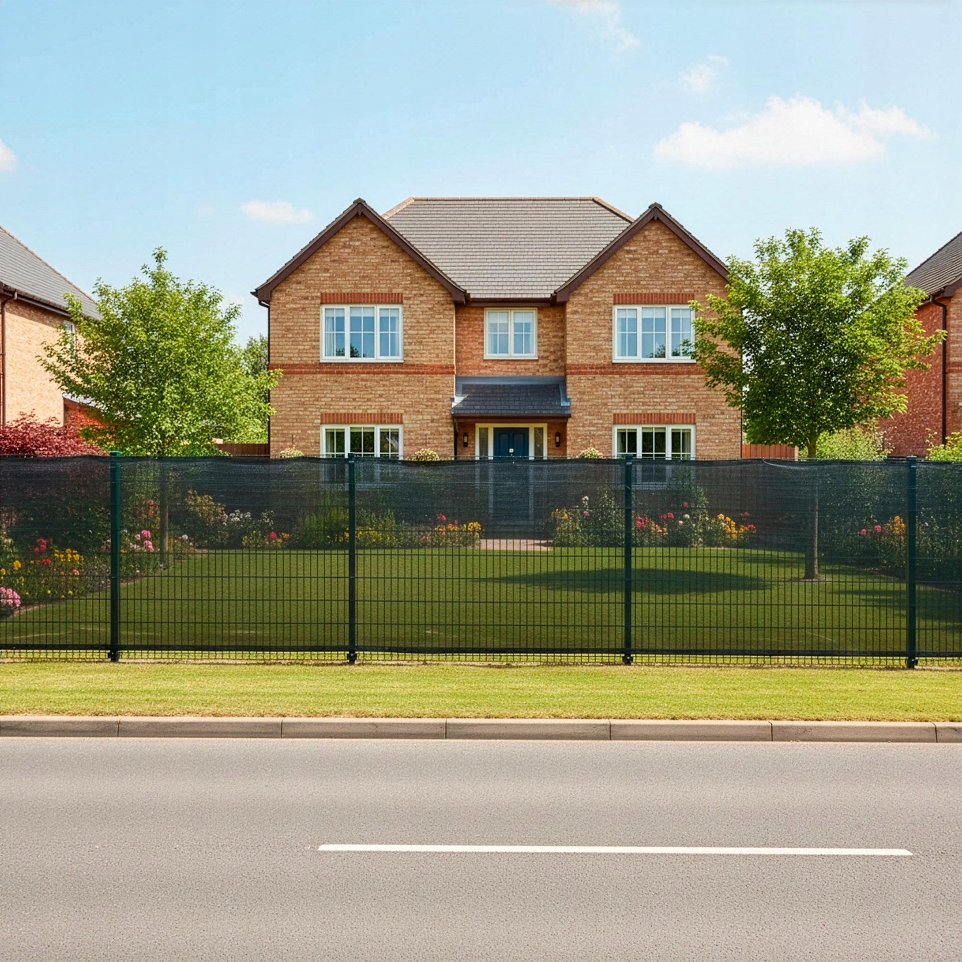 MASKING SHADING MESH 1,5x50m FENCE COVER 62% + UV Packaging status original