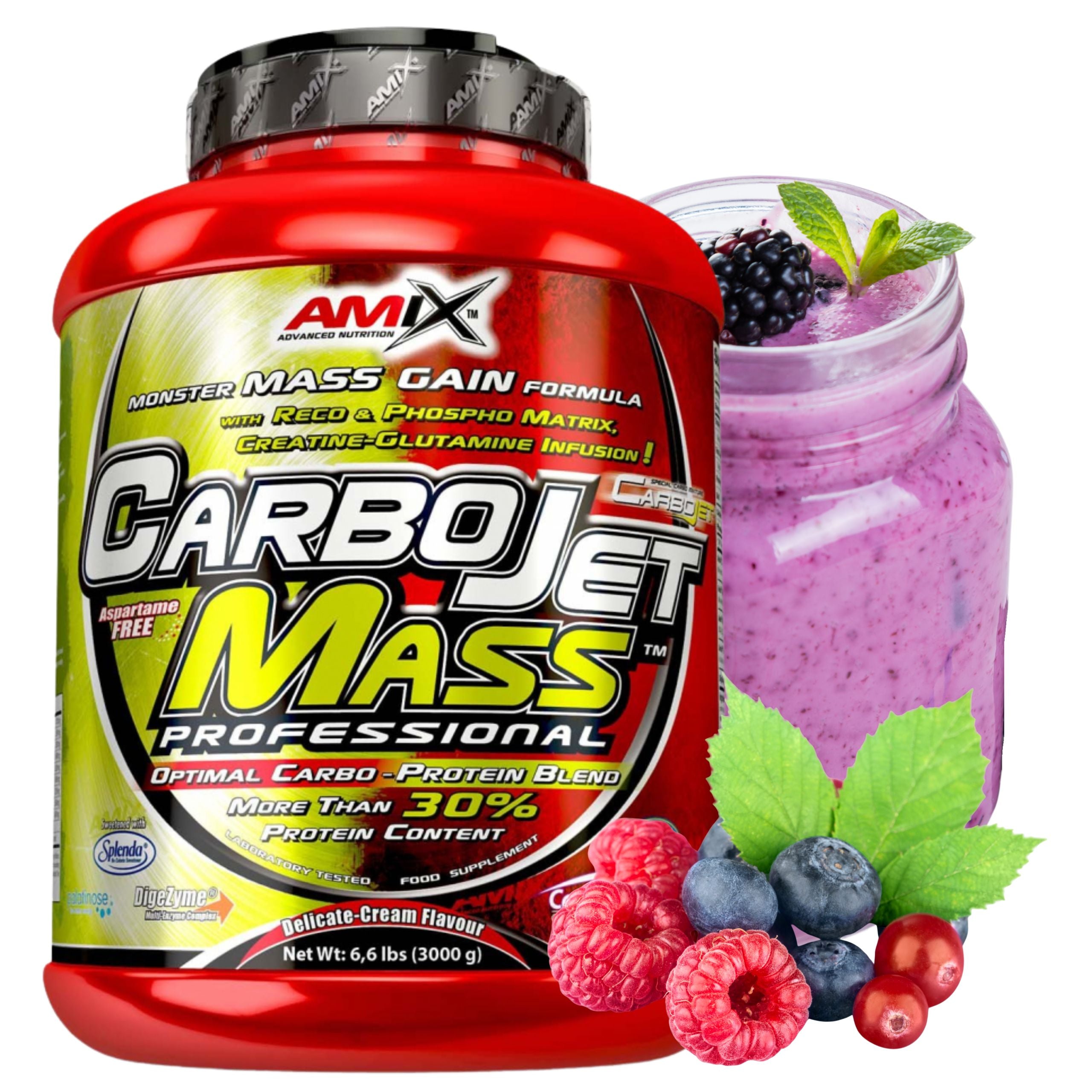 MASS GAINER with Creatine Muscle Conditioner Protein WPC Carbohydrates Vitargo