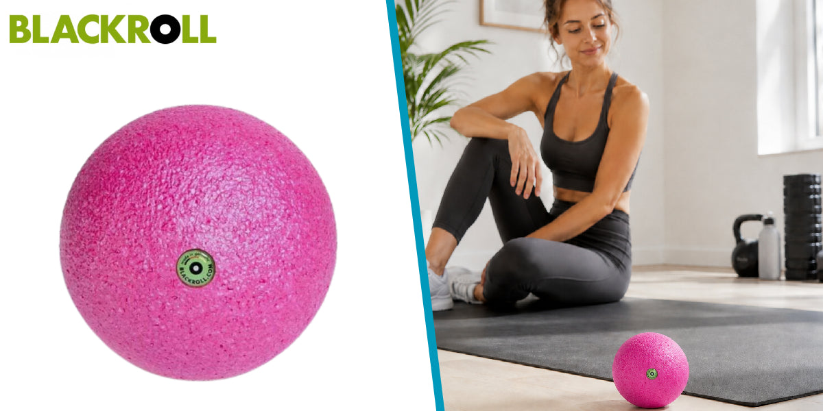 MASSAGE BALL FOR ROLLING BLACKROLL 12CM PINK HYPOALLERGENIC Packaging status original