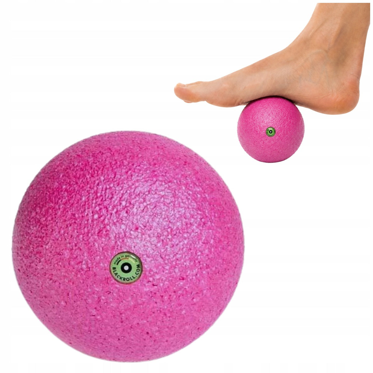 MASSAGE BALL FOR ROLLING BLACKROLL 12CM PINK HYPOALLERGENIC