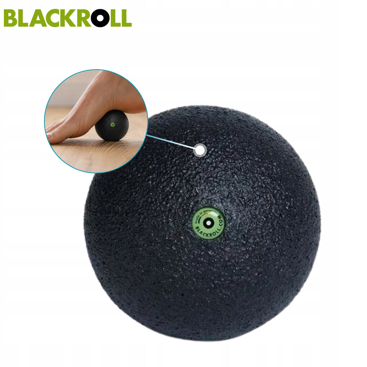 MASSAGE BALL FOR ROLLING BLACKROLL 8CM BLACK COMPACT Manufacturer code 4260346270116