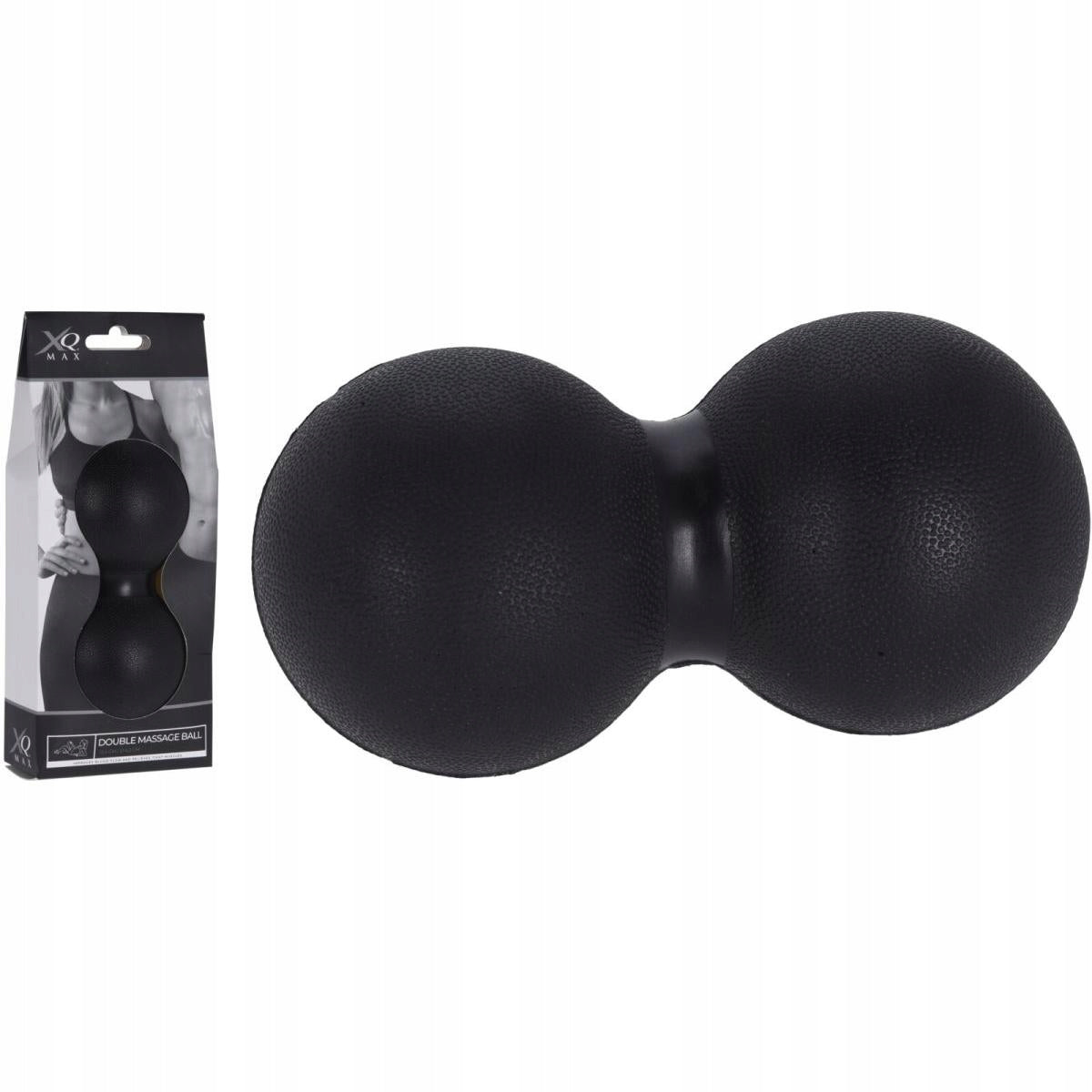 MASSAGE BALL FOR ROLLING REHABILITATION DOUBLE DUOBALL PEANUT D. 6,2 CM