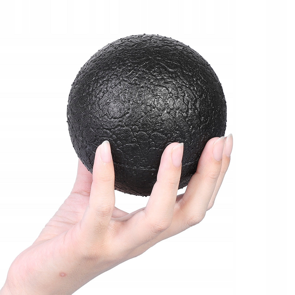 MASSAGE BALL LACROSSE EPP BALL MASSAGER 10CM BLACK Packaging status original