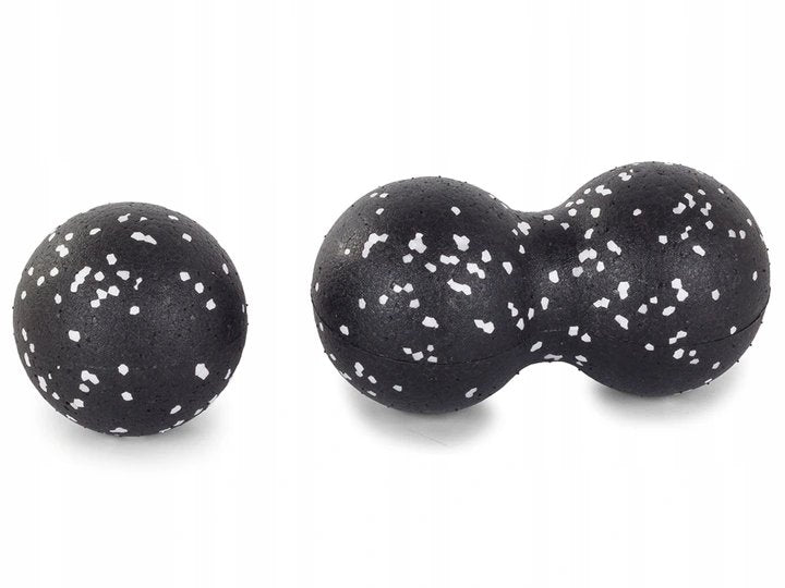 MASSAGE BALL ROLER ROLLER EXERCISE SET DOUBLE SINGLE DUOBALL Manufacturer code 14301