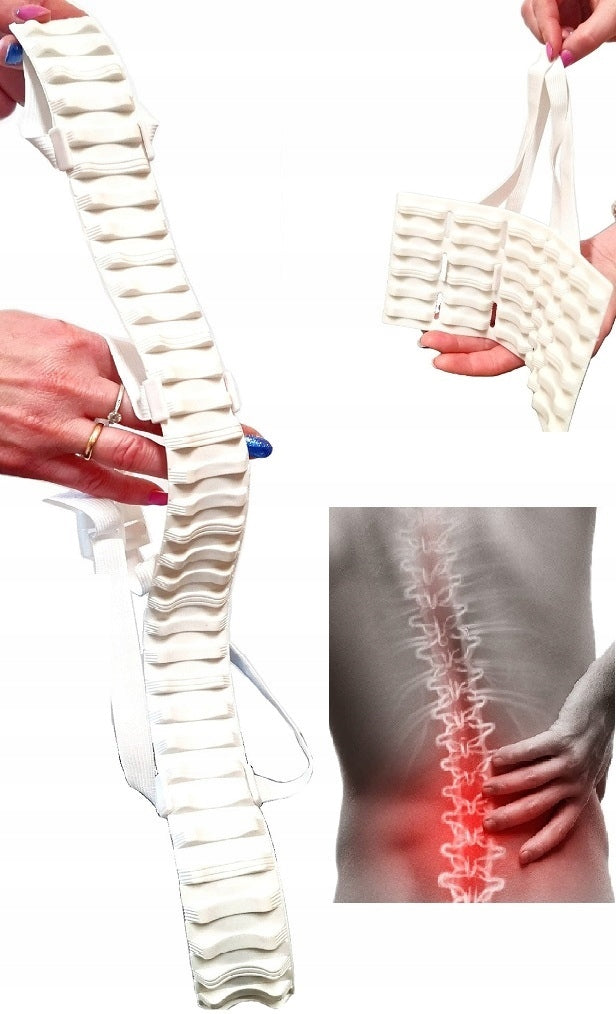 MASSAGE BELT FOR THE SPINE MASSAGE LUMBAR SECTION