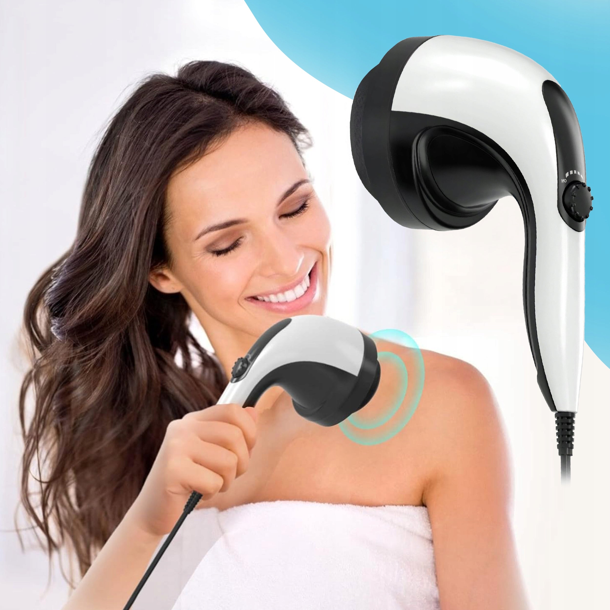 MASSAGE GUN ANTI-CELLULITE SLIMMING MASSAGER FOR CELLULITE 5in1 Packaging status original
