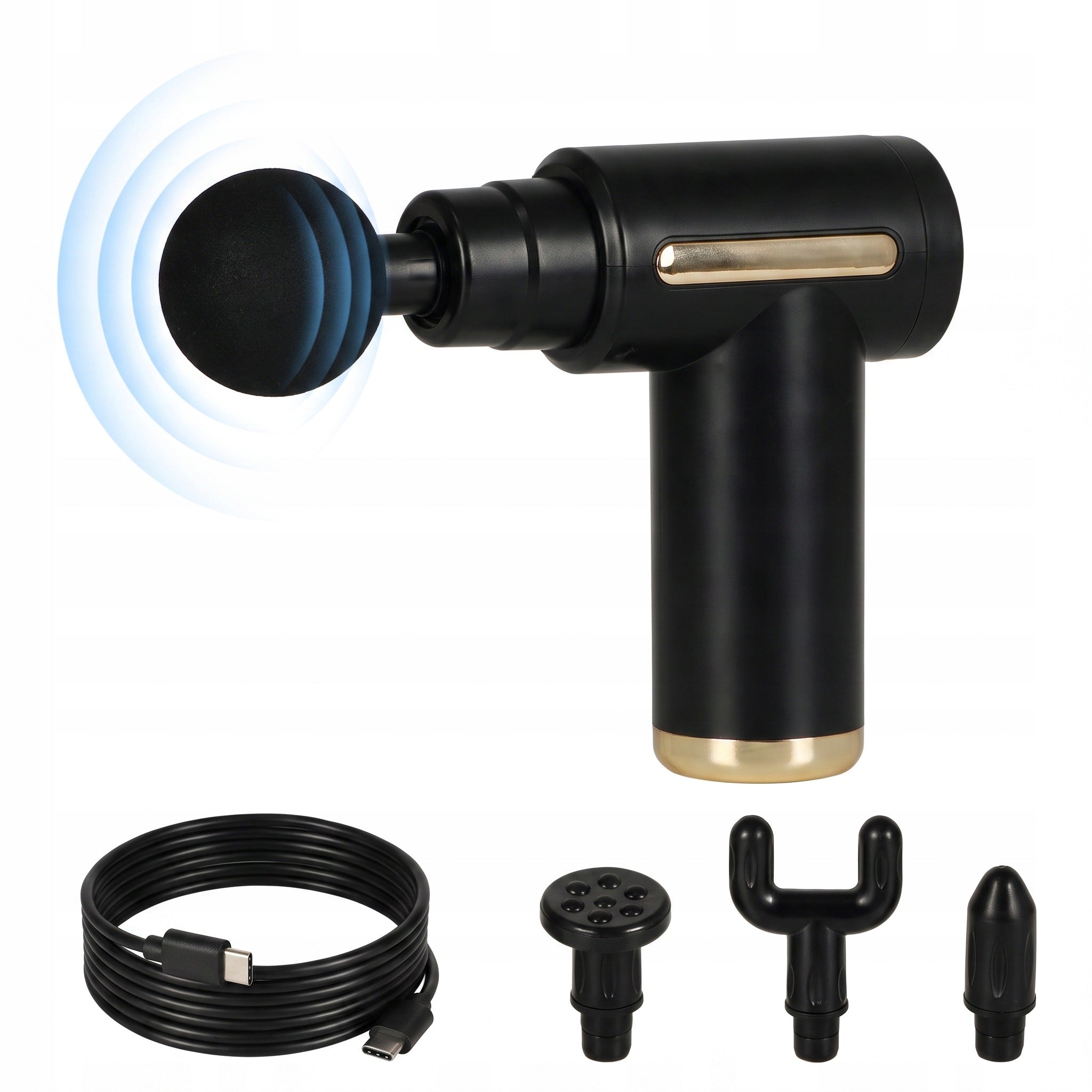 MASSAGE GUN BACK MUSCLE MASSAGER USB 6 MODES