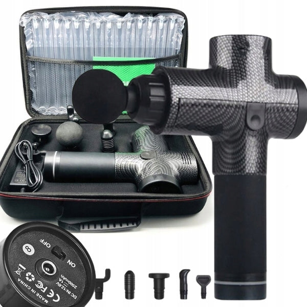 MASSAGE GUN BODY BACK MASSAGER ANTI-CELLULITE LEG MASSAGER