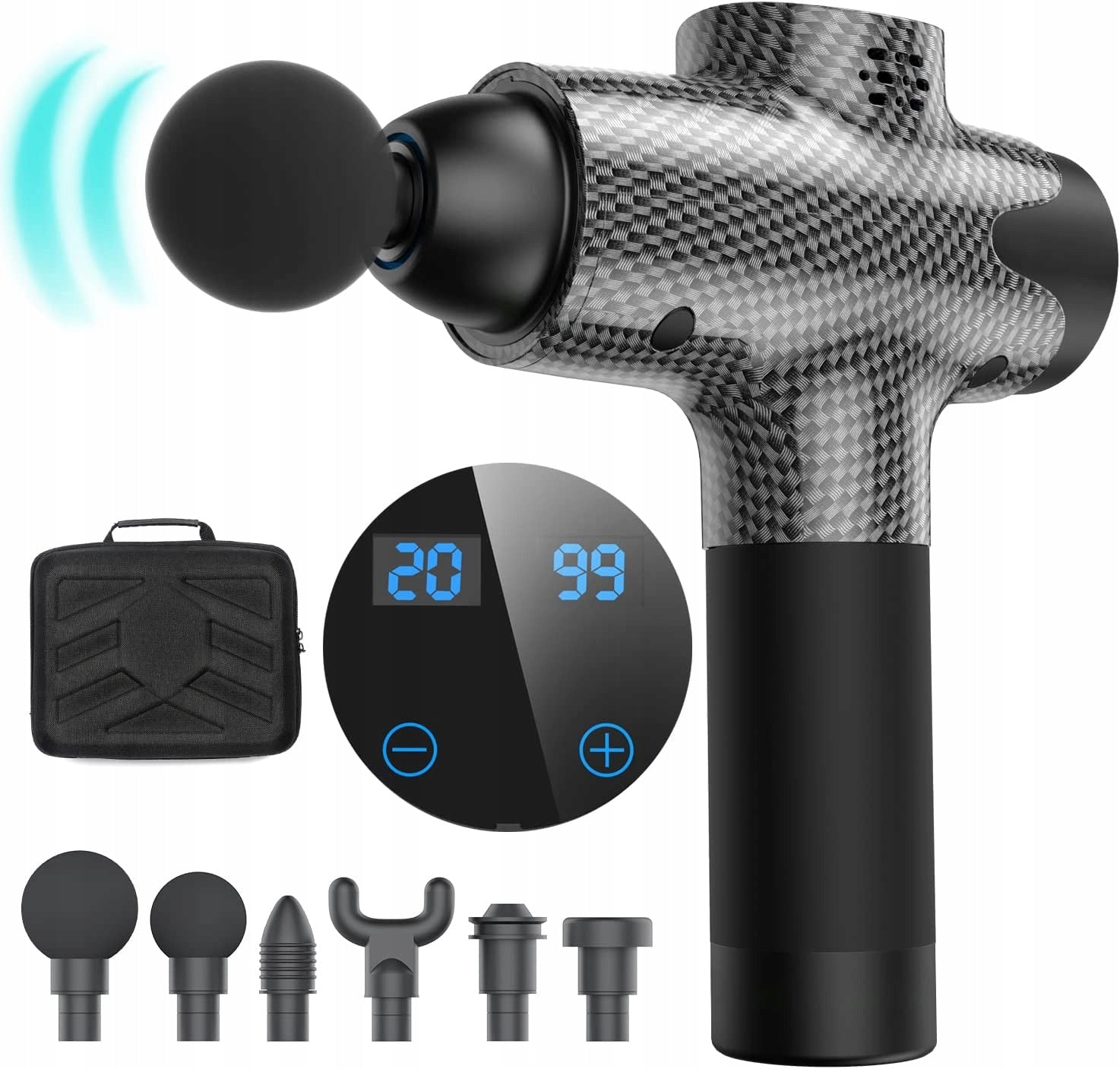 MASSAGE GUN BODY BACK MASSAGER MASSAGE GUN PRO STRONG PRO SET