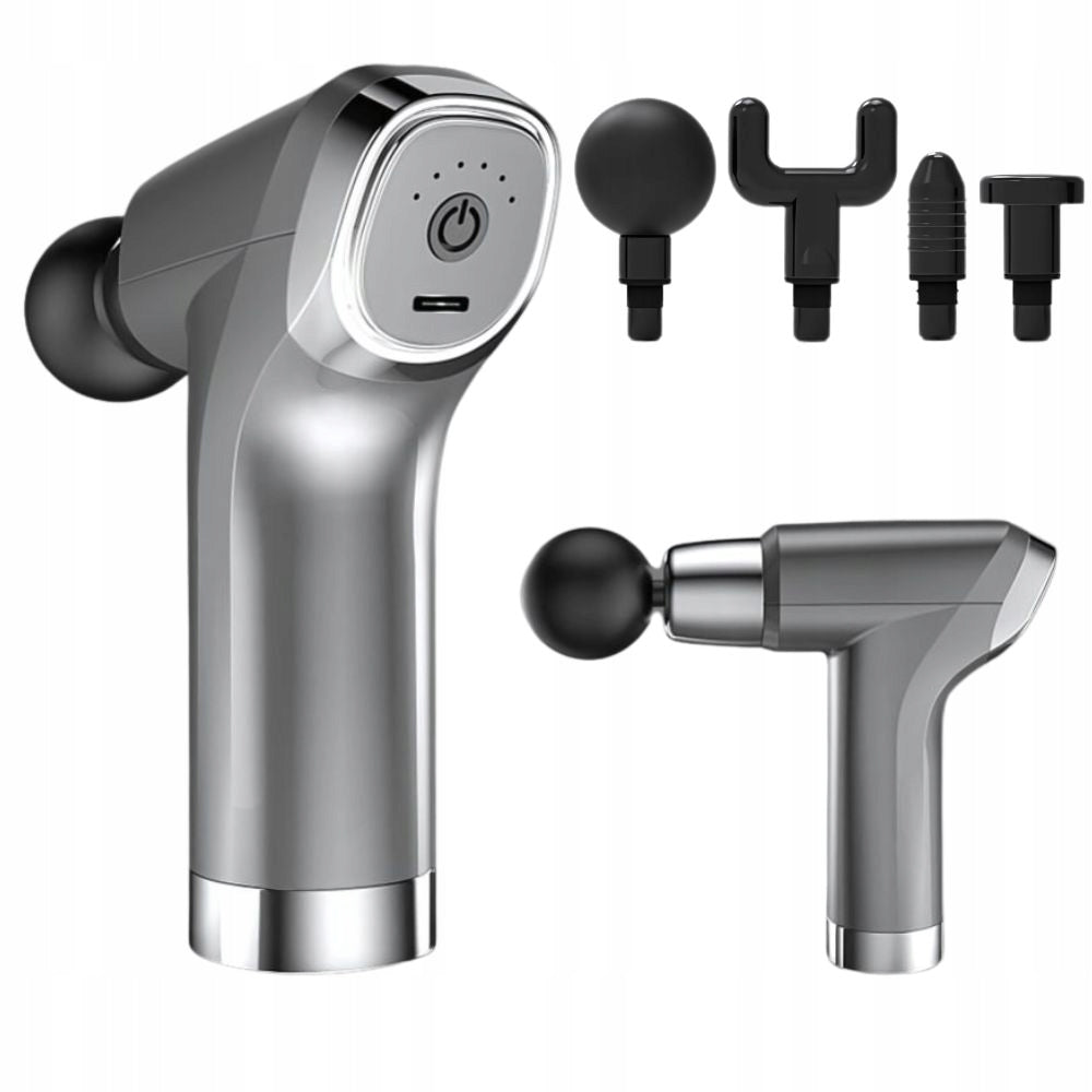 MASSAGE GUN BODY BACK MASSAGER STRONG 4 TIPS MASSAGE GUN