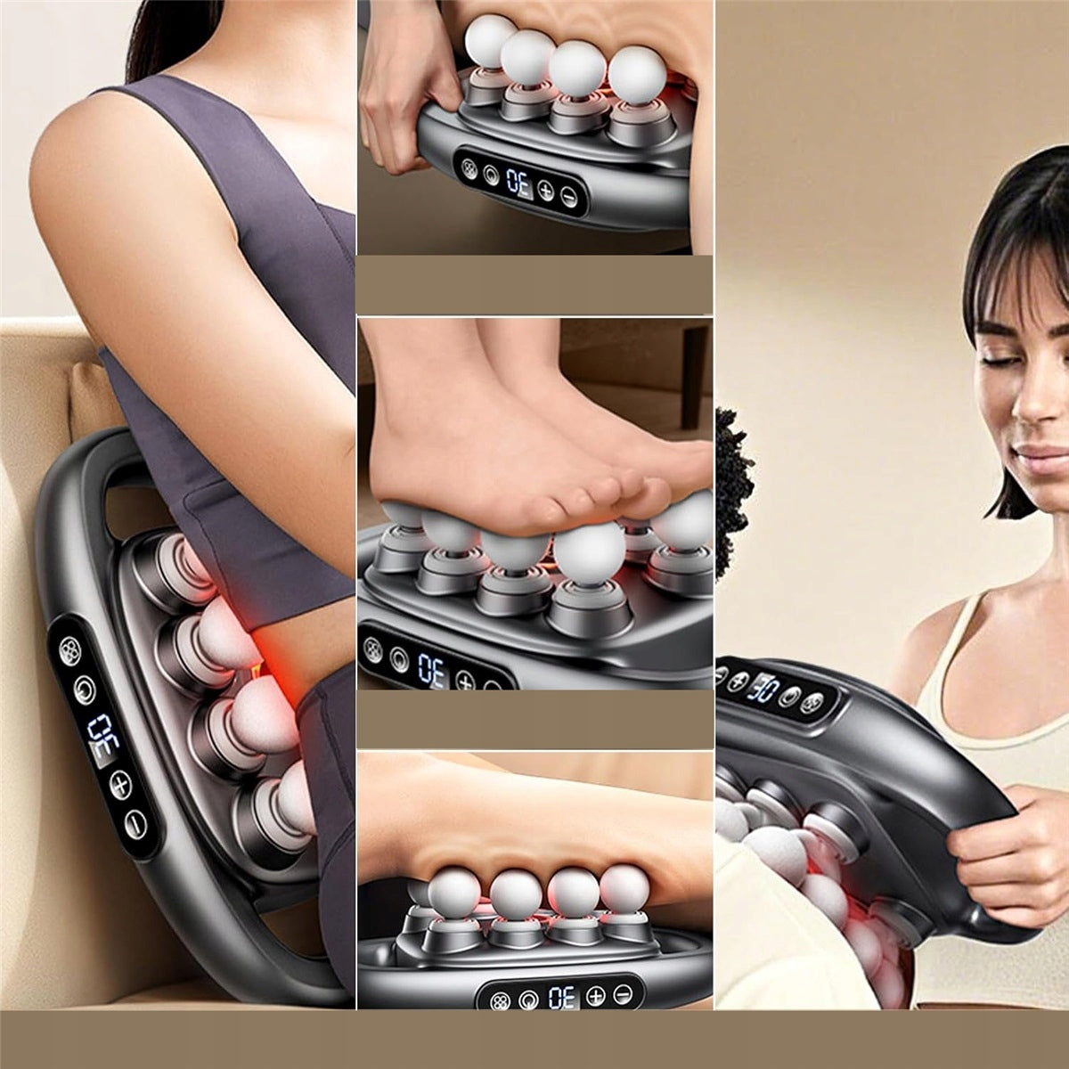 MASSAGE GUN ELECTRIC HAND MASSAGER BODY BACK GUN Brand no brand