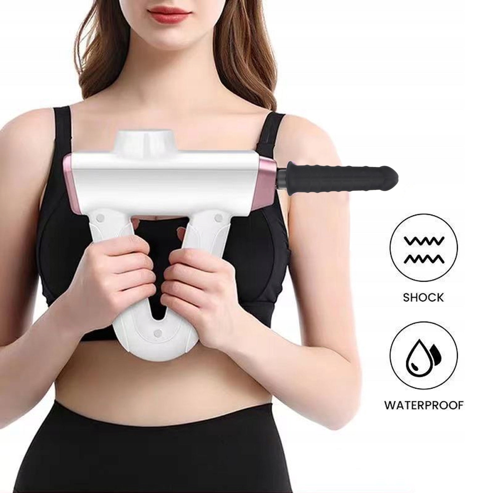 MASSAGE GUN HAND MUSCLE MASSAGER VIBRATORY R3 18mm Batteries included no