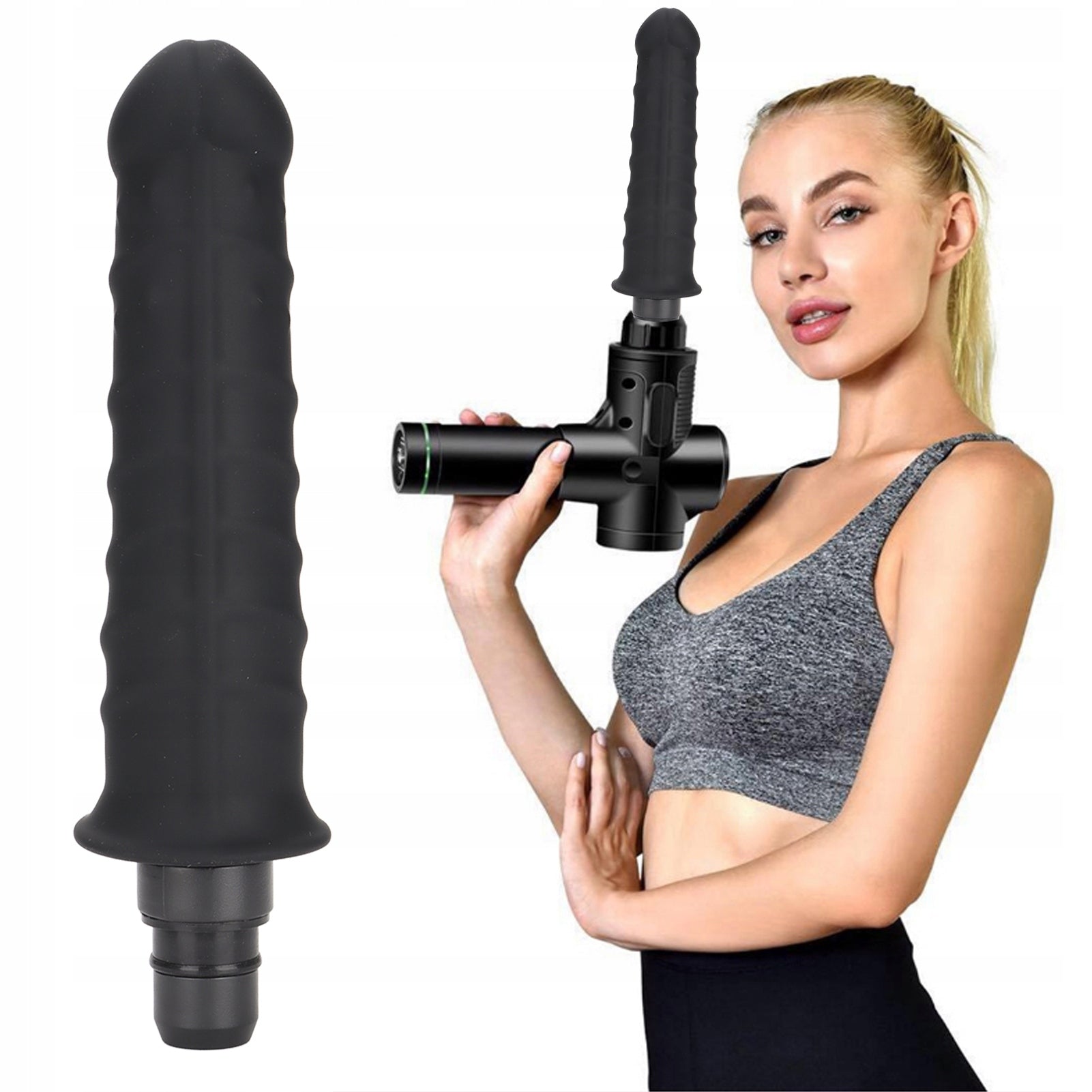 MASSAGE GUN HAND MUSCLE MASSAGER VIBRATORY R3 18mm Packaging status original