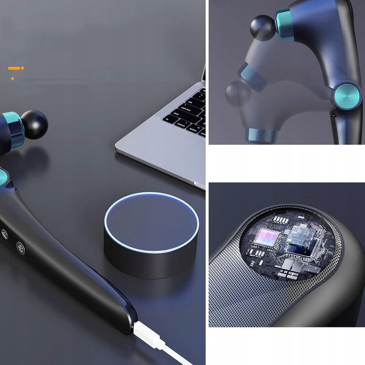 MASSAGE GUN, HOT AND COLD MASSAGE GUN, 10 TIPS Brand no brand