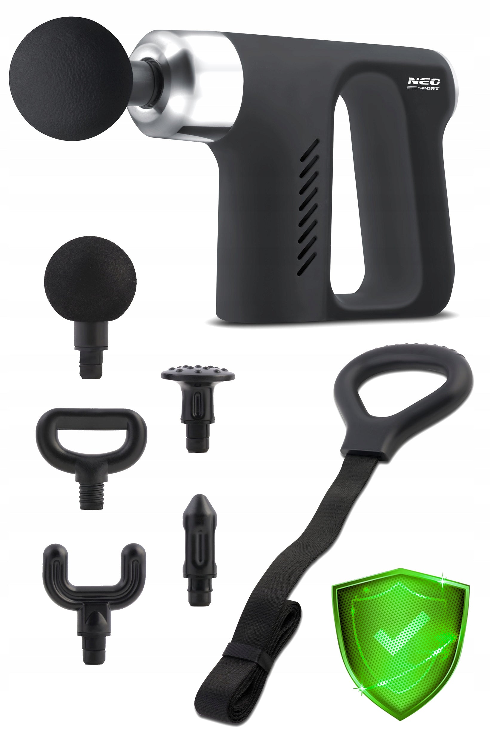 MASSAGE GUN MASSAGE BELT BODY MASSAGE GUN NEO-SPORT EAN (GTIN) 5903890616854