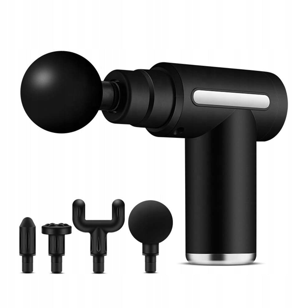 MASSAGE GUN MASSAGER FOR BACK BODY LEGS + 4 TIPS Packaging status original