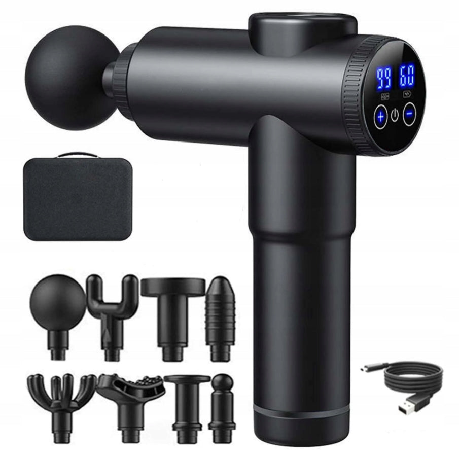 MASSAGE GUN MASSAGER FOR THE BACK NECK OF THE FEET AND SMART-FSC EAN (GTIN) 5905538320499