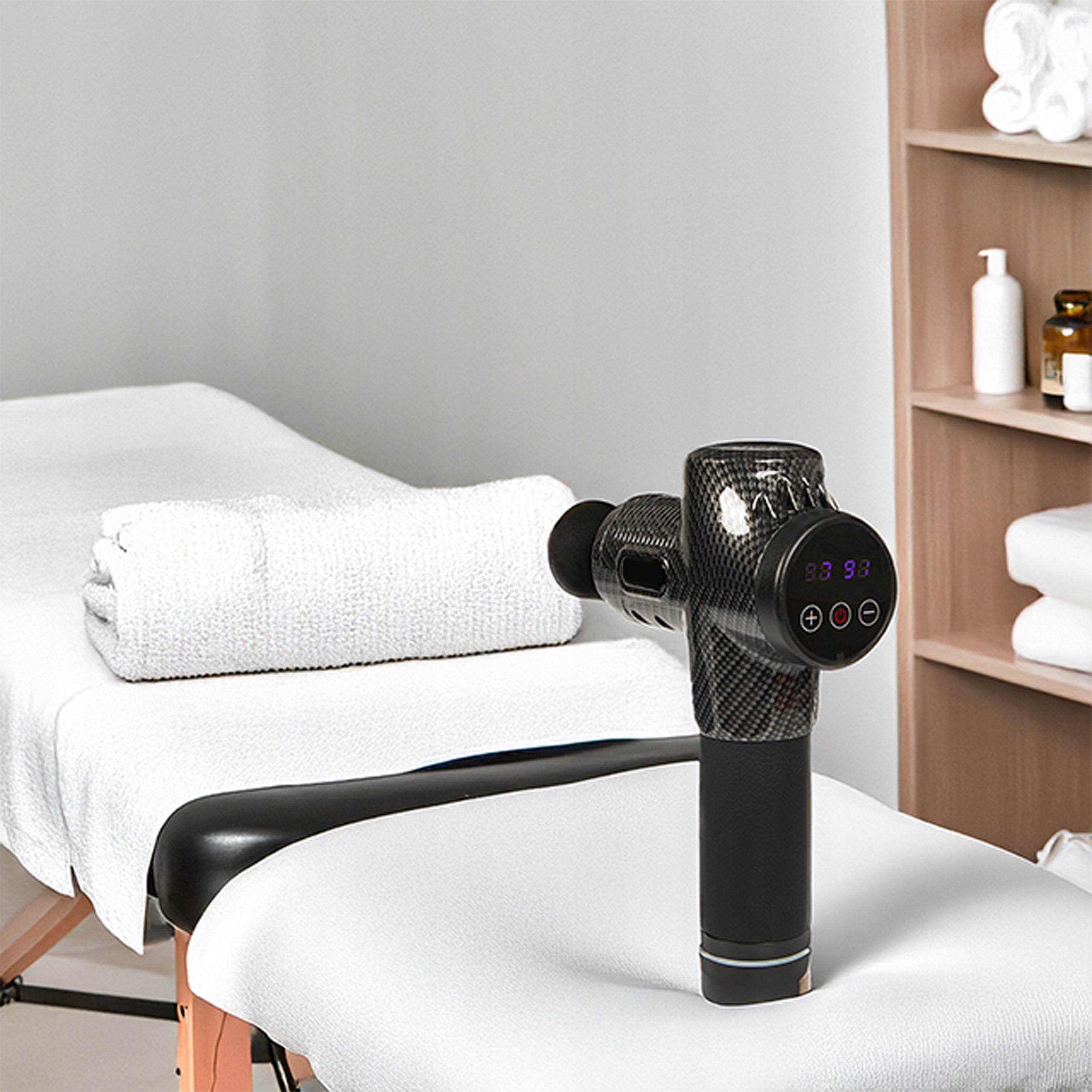 MASSAGE GUN NECK BACK MASSAGER PR0+ 10 TIPS Packaging status original