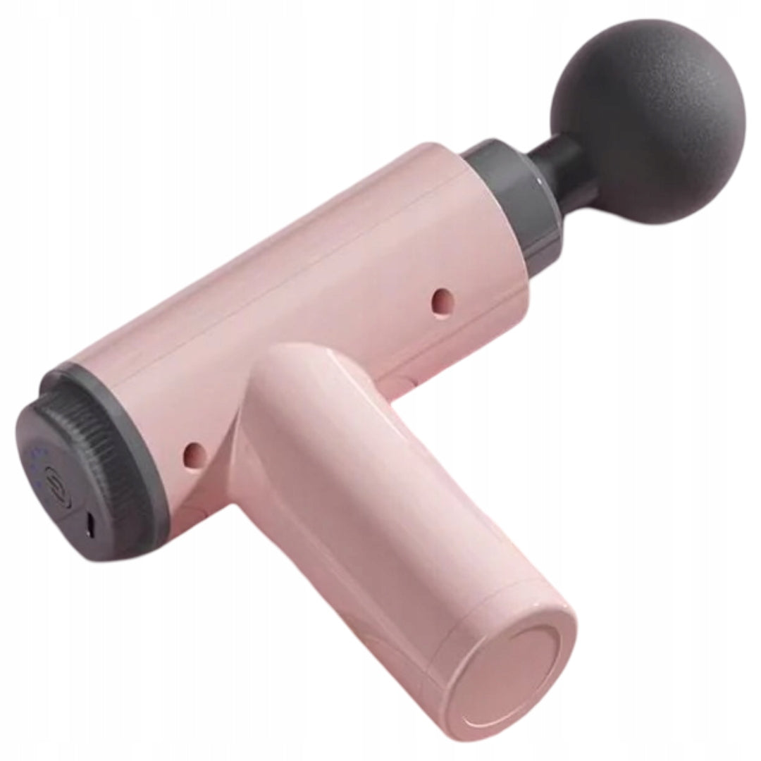 MASSAGE GUN PINK MASSAGE GUN BACK MASSAGER BODY FEET 4 TIPS Medical device no
