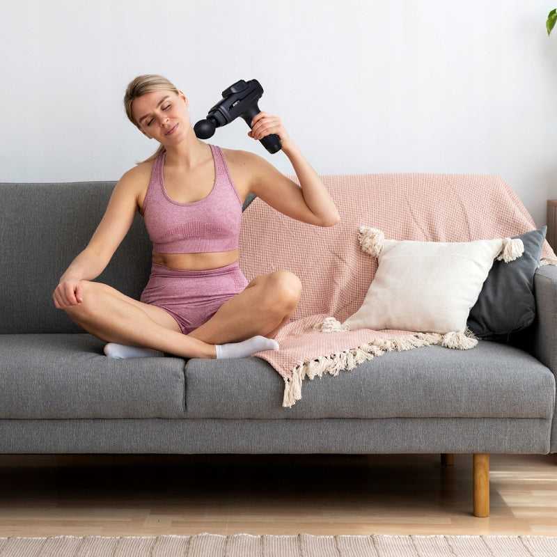MASSAGE GUN POWERFUL BODY MASSAGER MASSAGE GUN 100W+12 TIPS RP20 Medical device no
