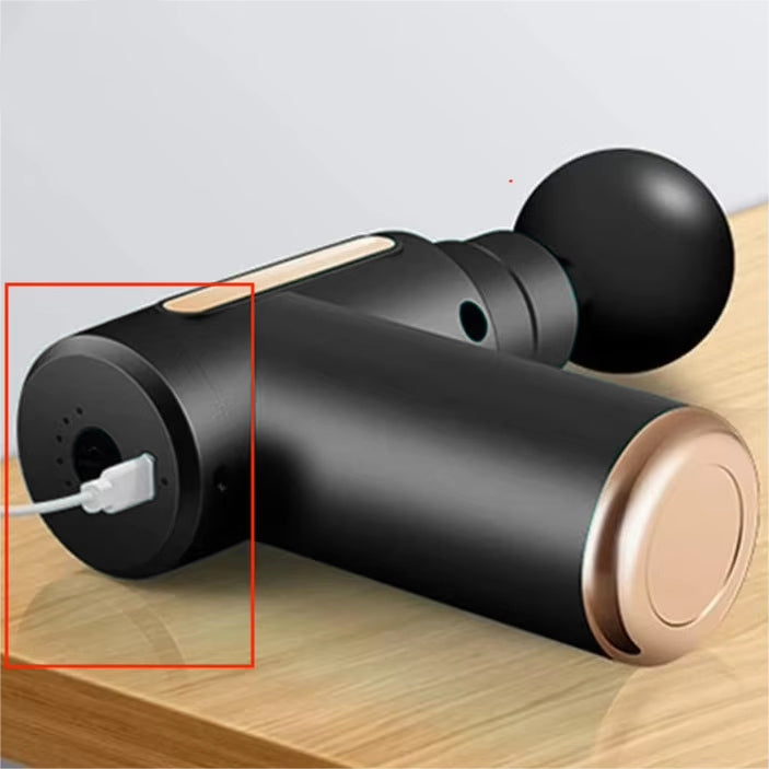 MASSAGE GUN WIRELESS BODY BACK MASSAGER 4 TIPS STRONG Medical device no